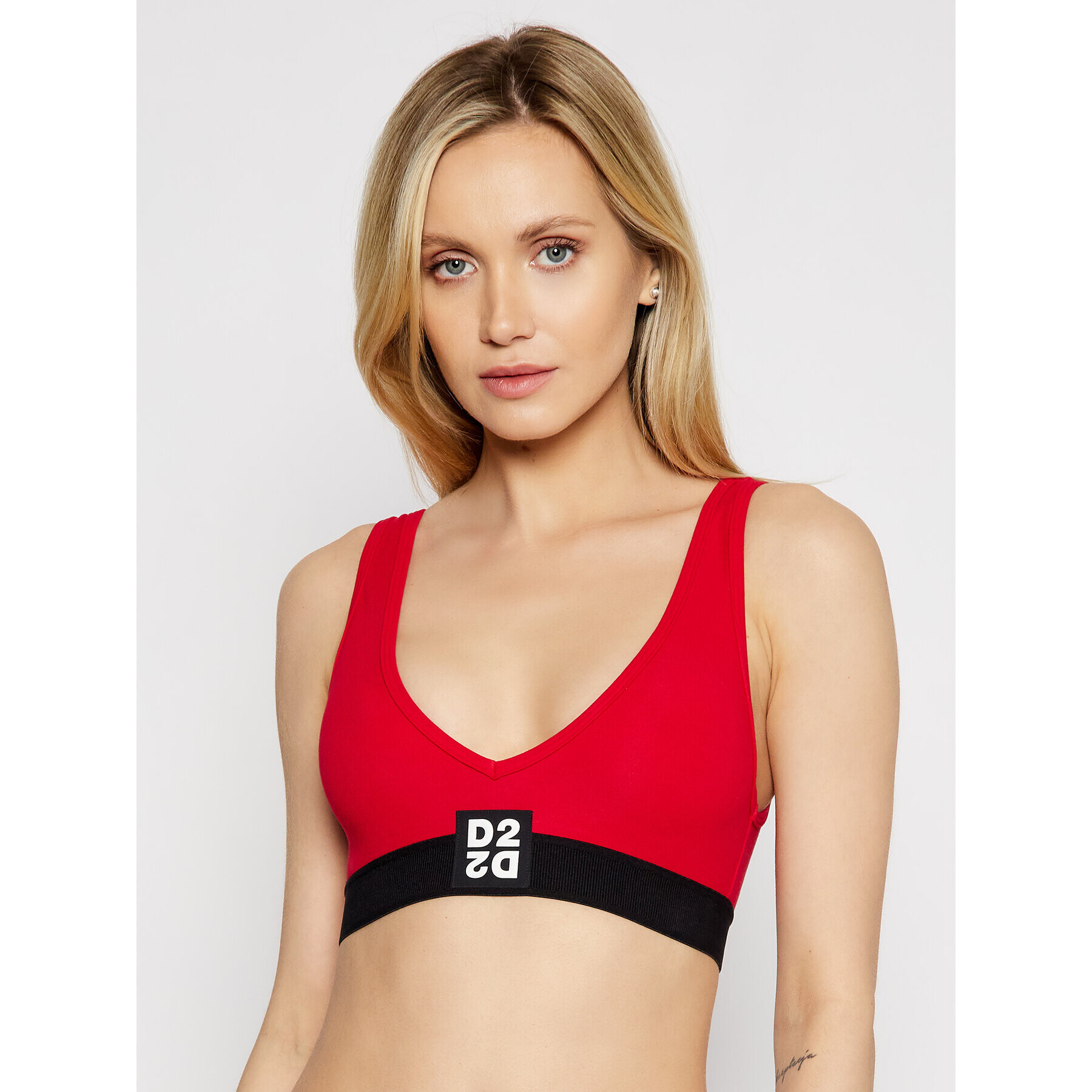 Dsquared2 Underwear Sutien top D8R132980 Roșu - Pled.ro