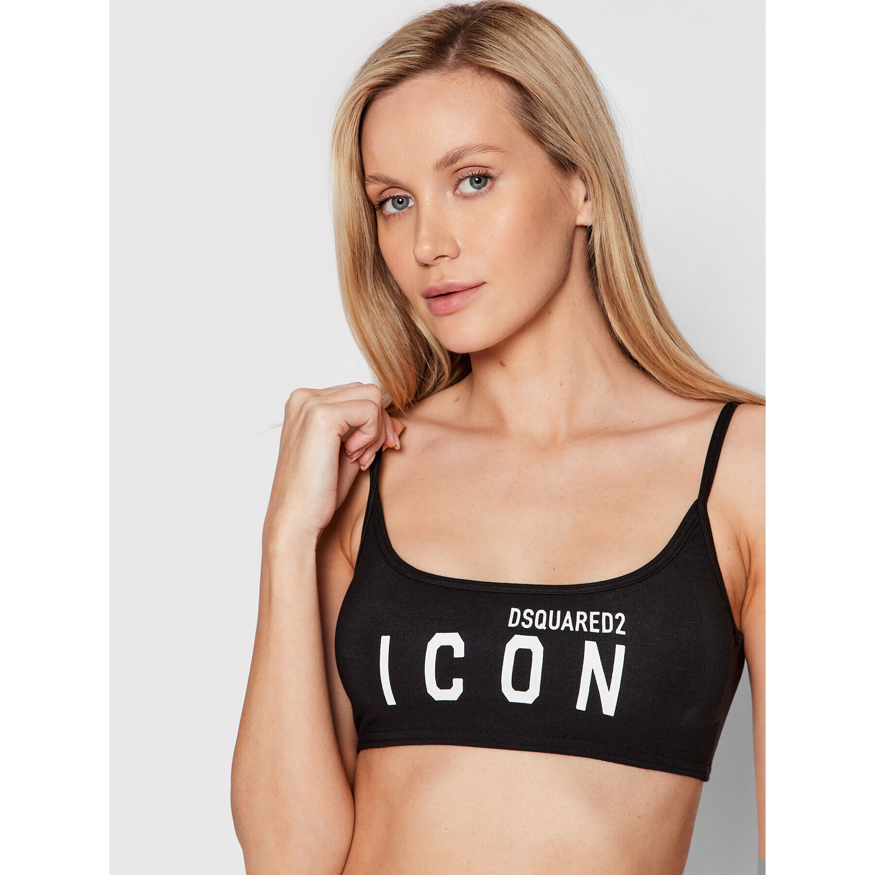 Dsquared2 Underwear Sutien top D8RG33850 Negru - Pled.ro