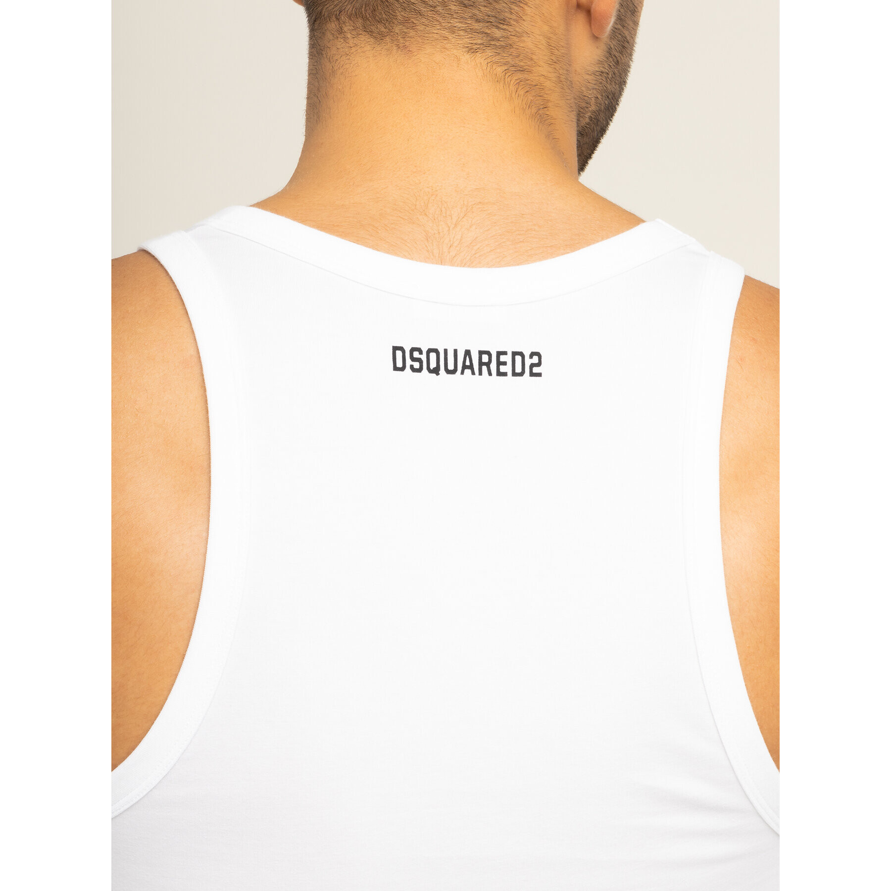 Dsquared2 Underwear Tank top D9D202470 Alb - Pled.ro