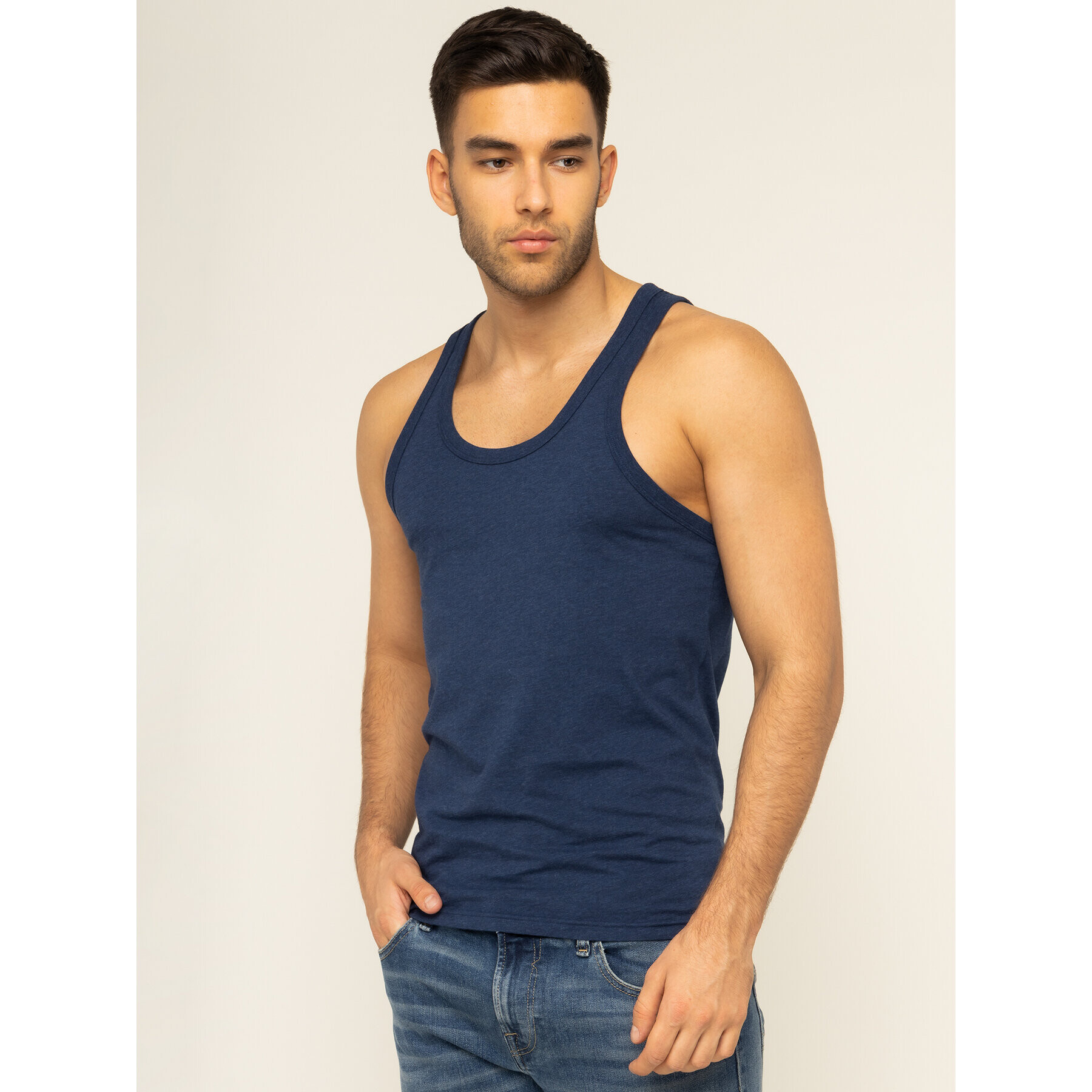 Dsquared2 Underwear Tank top D9D202470 Bleumarin - Pled.ro