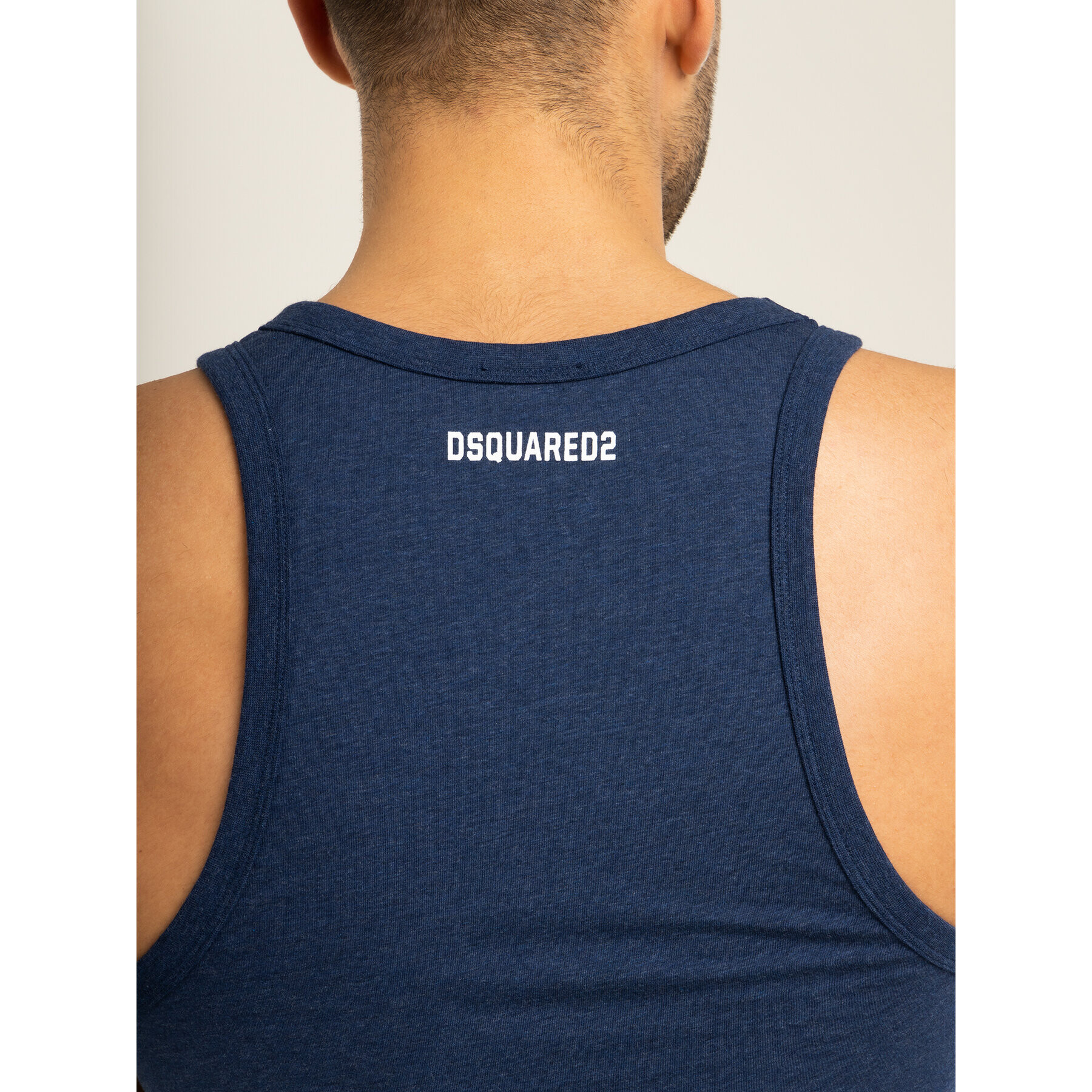 Dsquared2 Underwear Tank top D9D202470 Bleumarin - Pled.ro