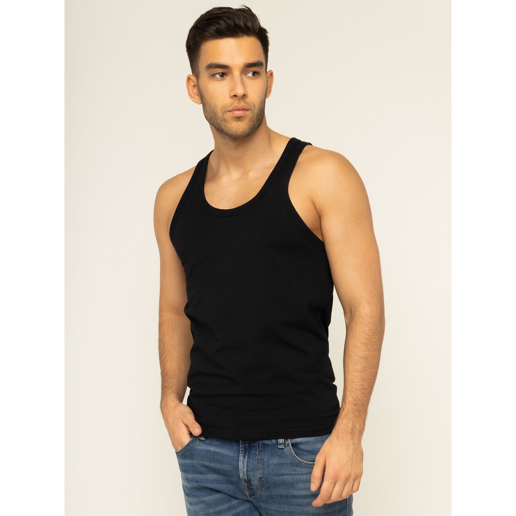 Dsquared2 Underwear Tank top D9D202470 Negru - Pled.ro