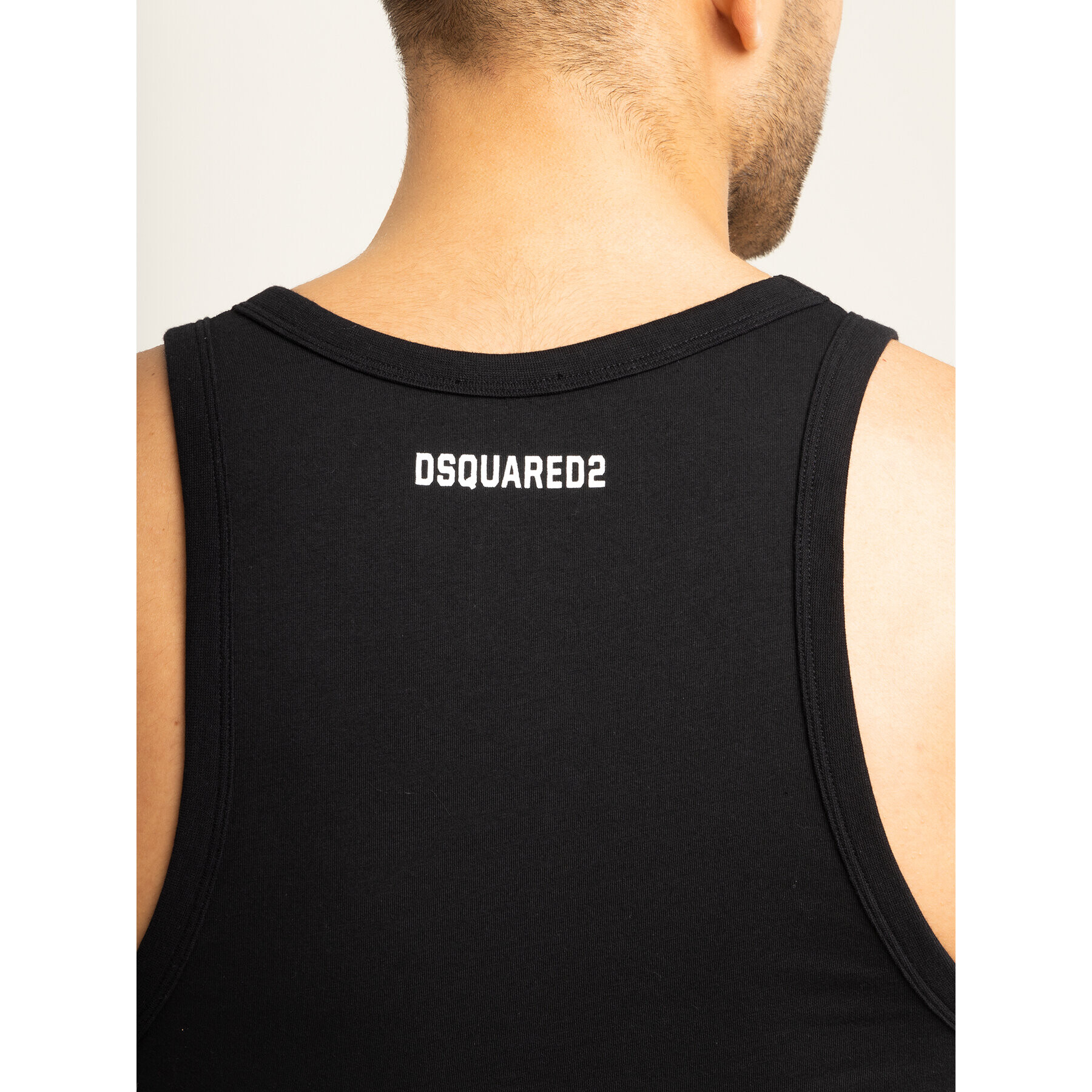 Dsquared2 Underwear Tank top D9D202470 Negru - Pled.ro