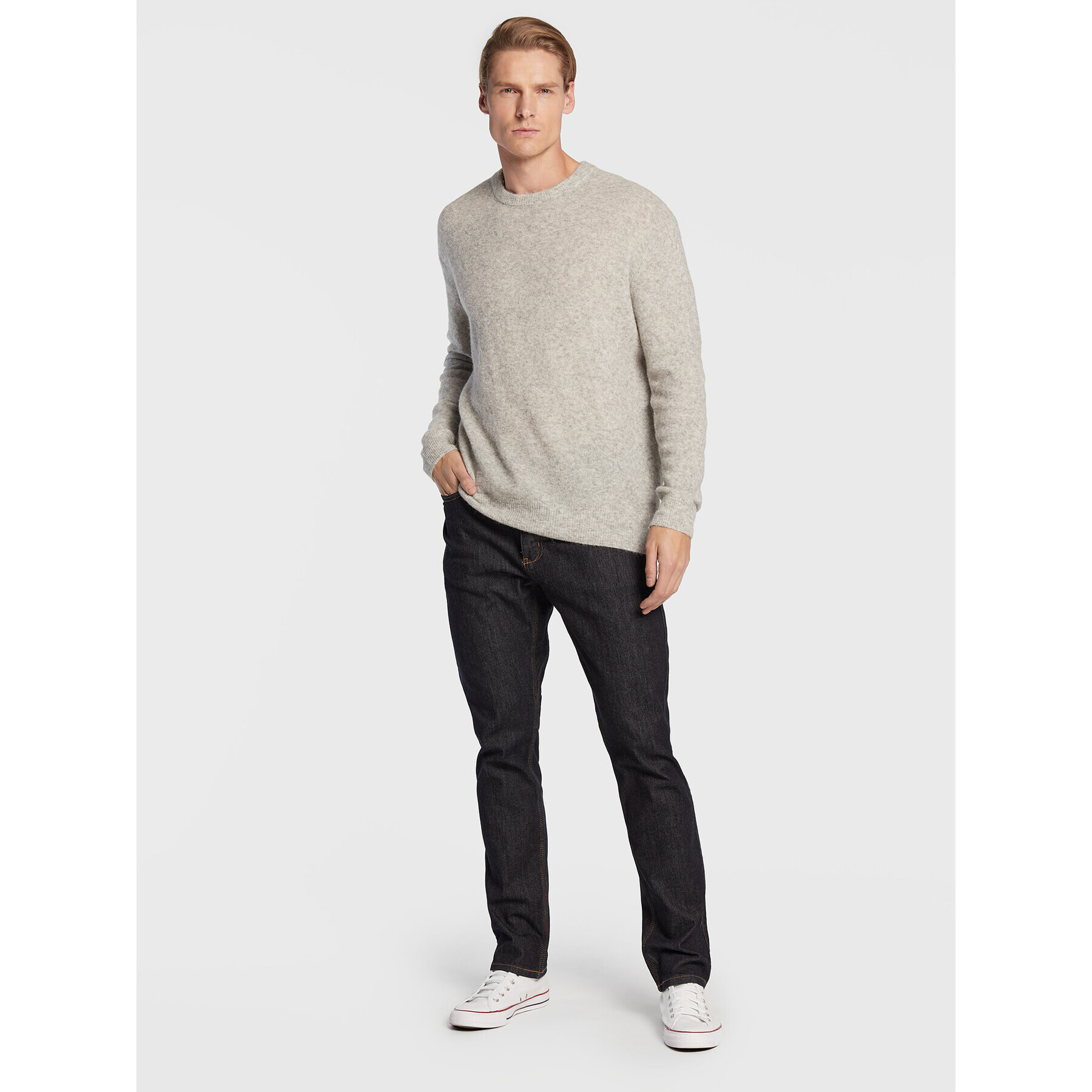 Duer Blugi Fireside MFFR3025 Bleumarin Relaxed Fit - Pled.ro