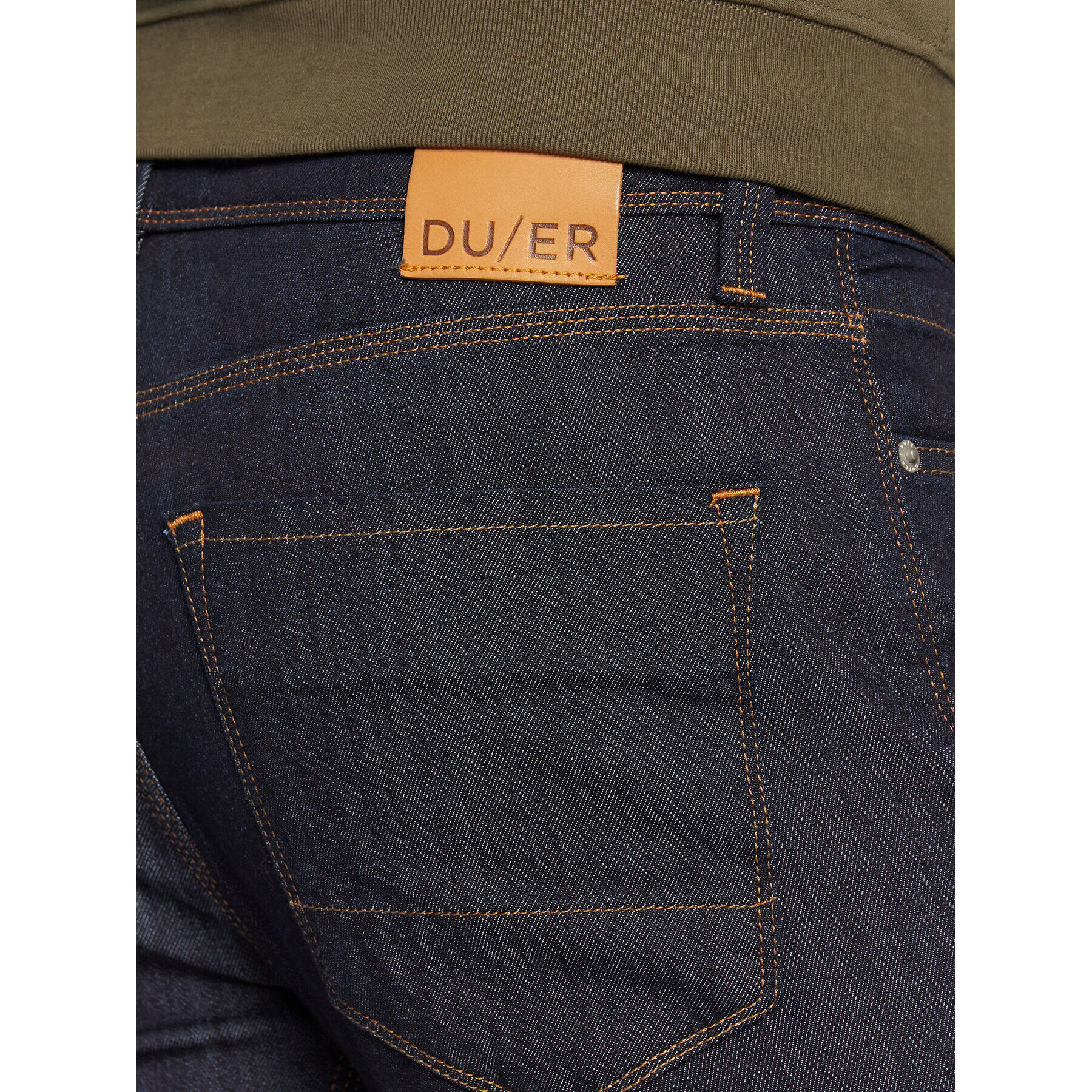 Duer Blugi Performance Denim MFLS3002 Bleumarin Slim Fit - Pled.ro