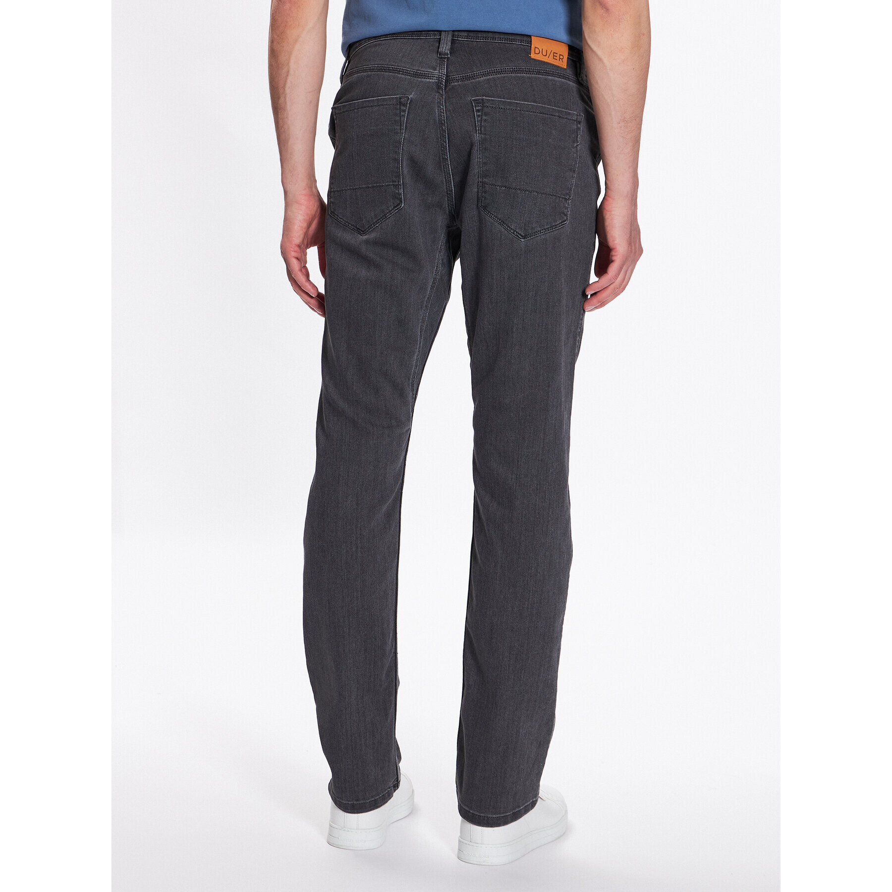 Duer Blugi Performance MFLR2607 Gri Relaxed Fit - Pled.ro