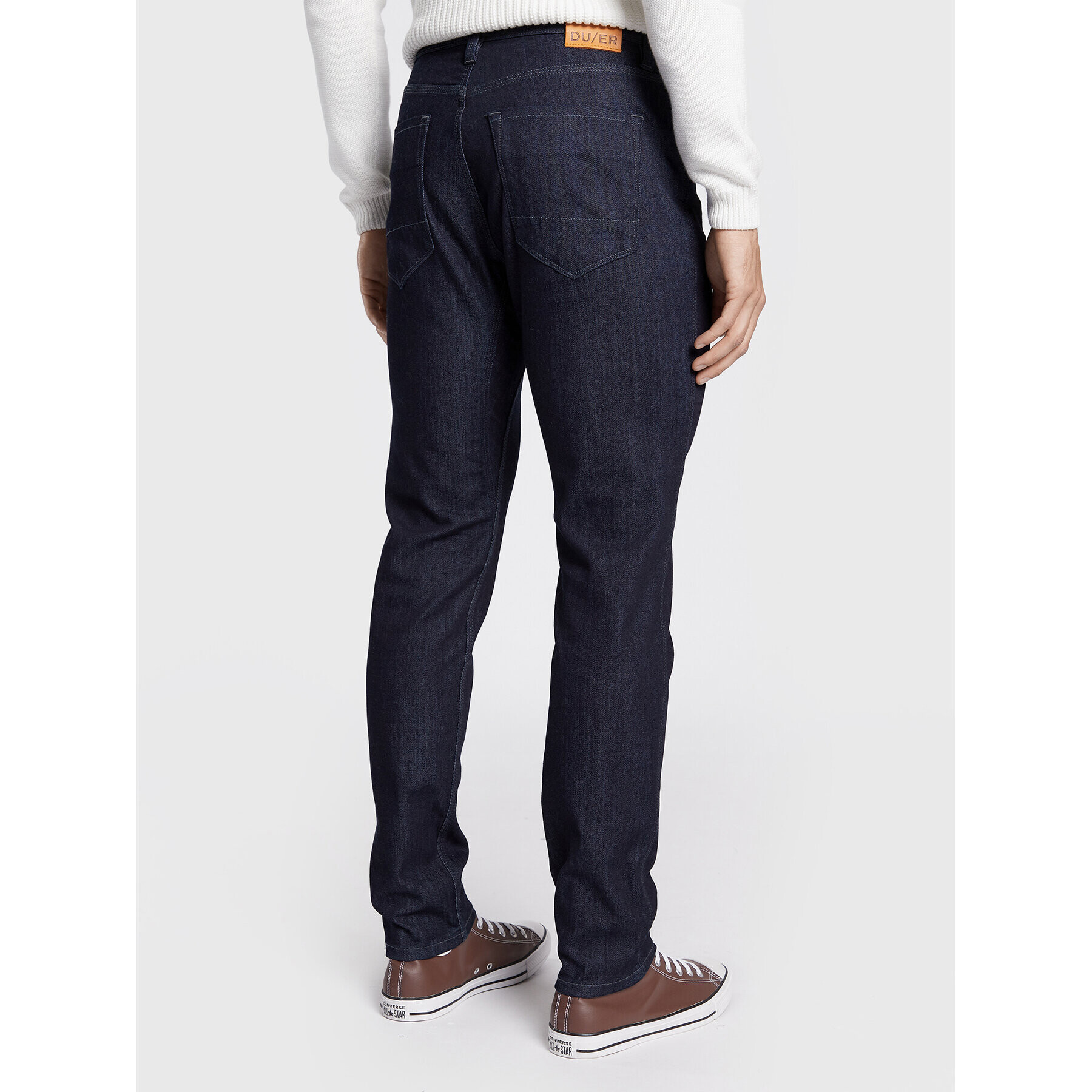 Duer Blugi Performance MFLS3001 Bleumarin Slim Fit - Pled.ro