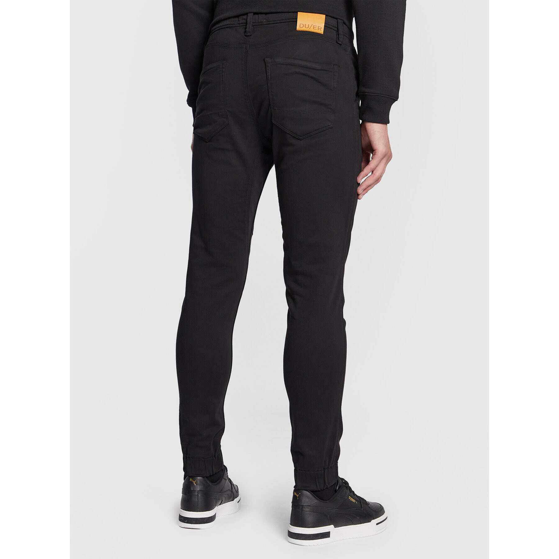 Duer Joggers No Sweat MJNS1100 Negru Slim Fit - Pled.ro