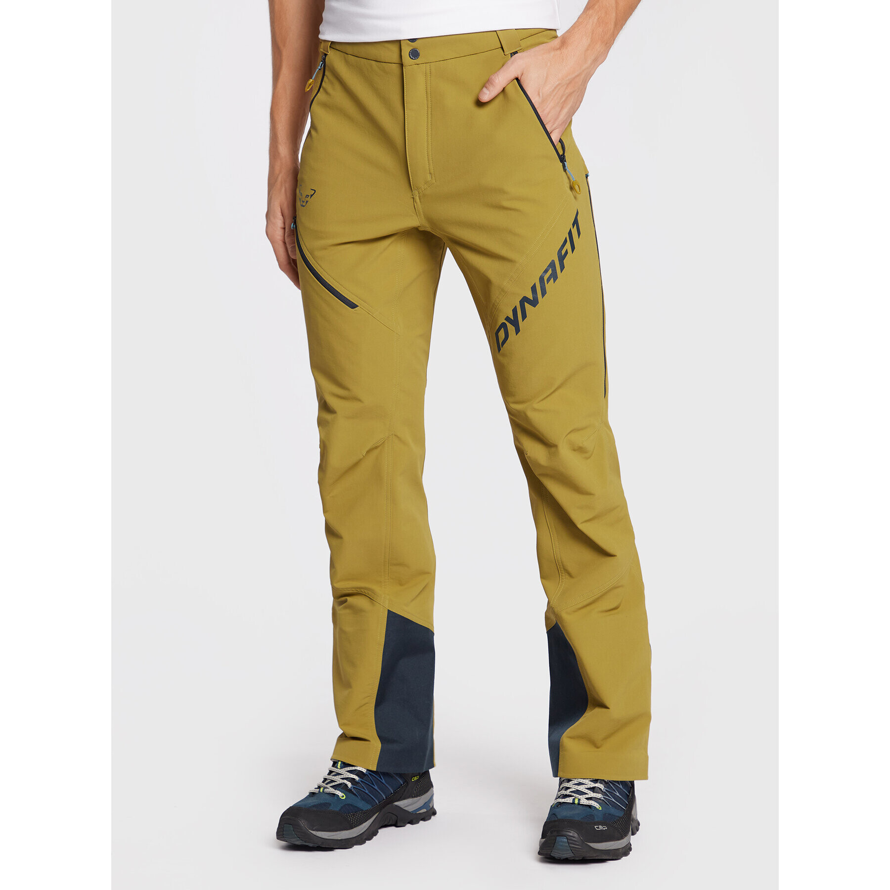 Dynafit Pantaloni de schi Mercury 08-70743 Verde Regular Fit - Pled.ro