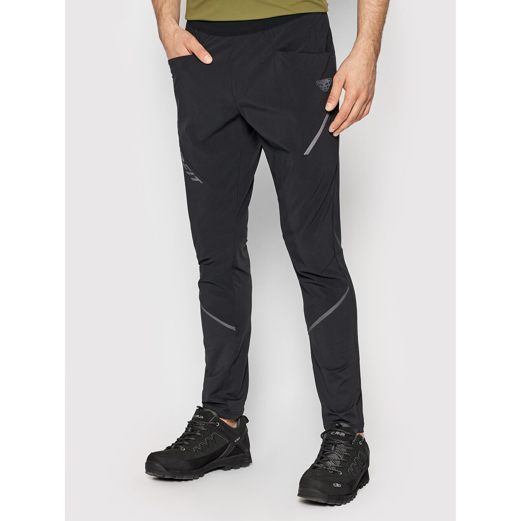 Dynafit Pantaloni outdoor Transalper Hybrid 08-71182 Negru Athletic Fit - Pled.ro