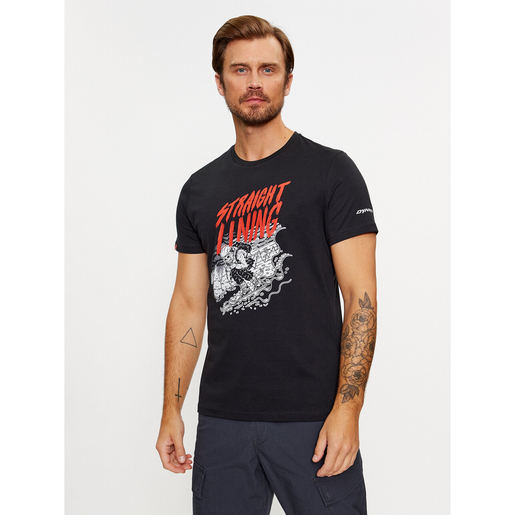 Dynafit Tricou Artist Series Co T-Shirt M 08-71522 Negru Regular Fit - Pled.ro