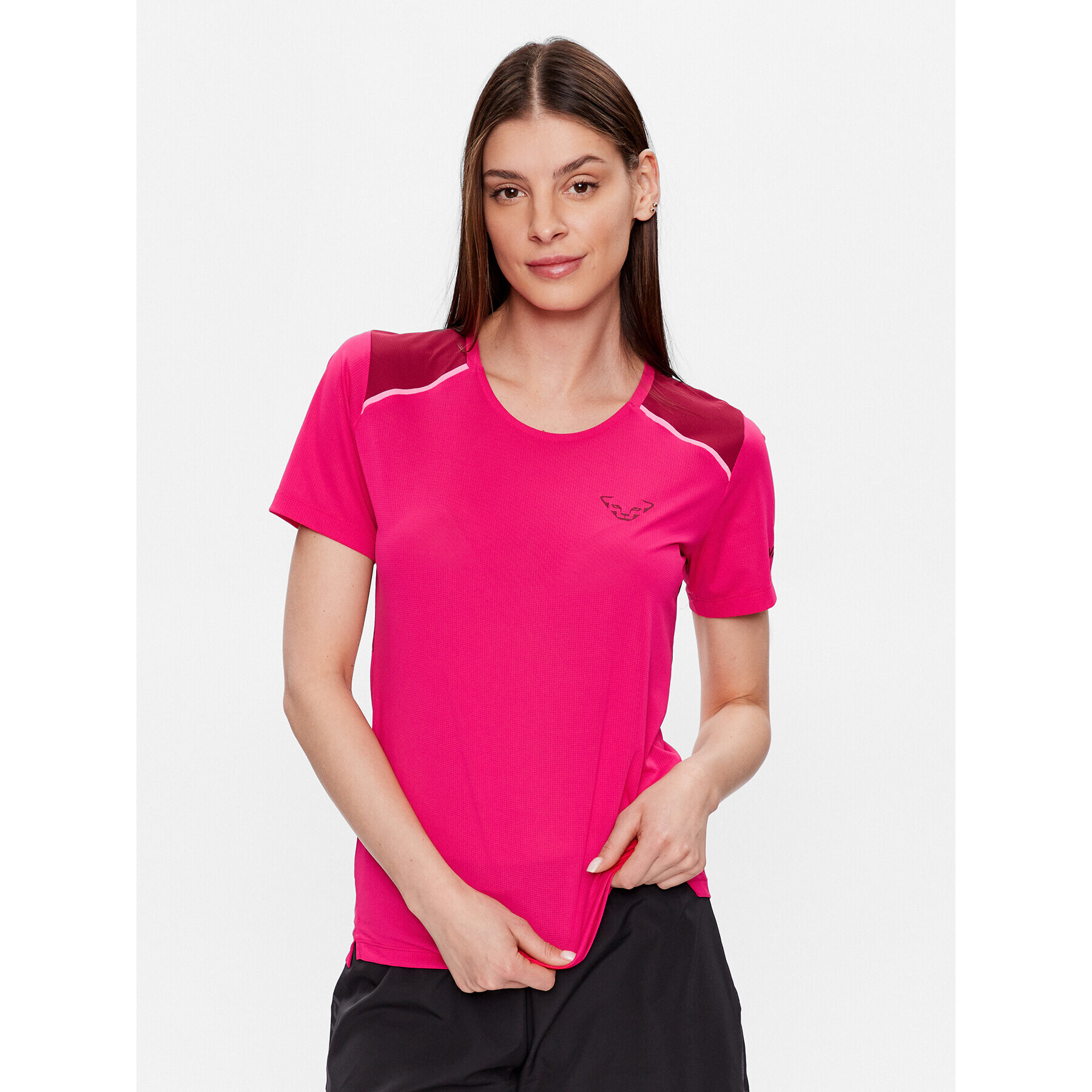 Dynafit Tricou tehnic Sky 08-0000071650 Roz Regular Fit - Pled.ro