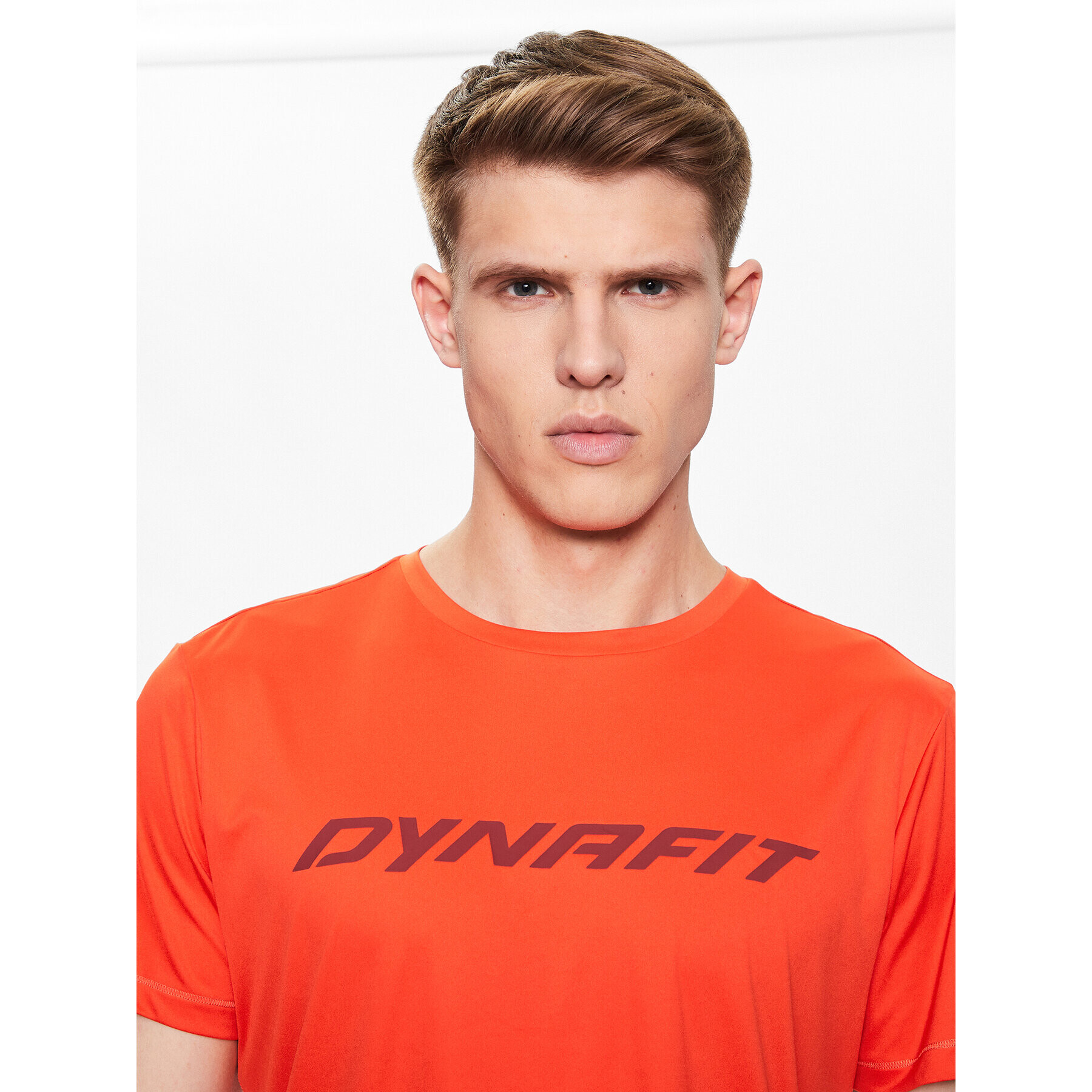 Dynafit Tricou tehnic Traverse 2 08-70670 Portocaliu Regular Fit - Pled.ro