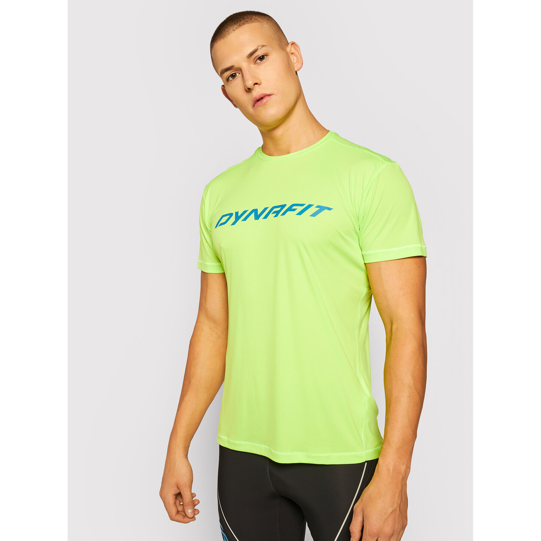 Dynafit Tricou tehnic Traverse 2 M 08-70670 Verde Regular Fit - Pled.ro