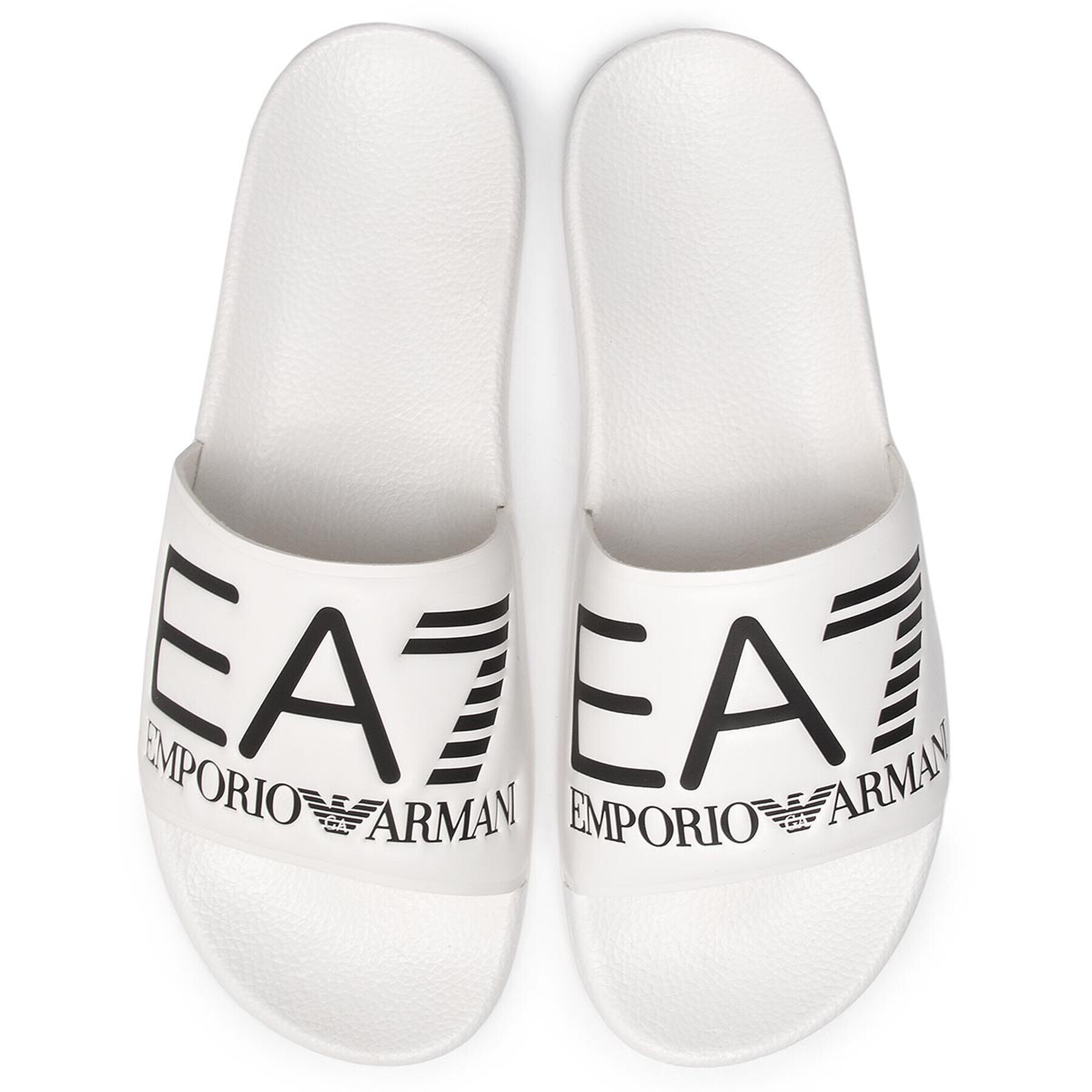 EA7 Emporio Armani Șlapi XCP001 XCC22 00001 Alb - Pled.ro