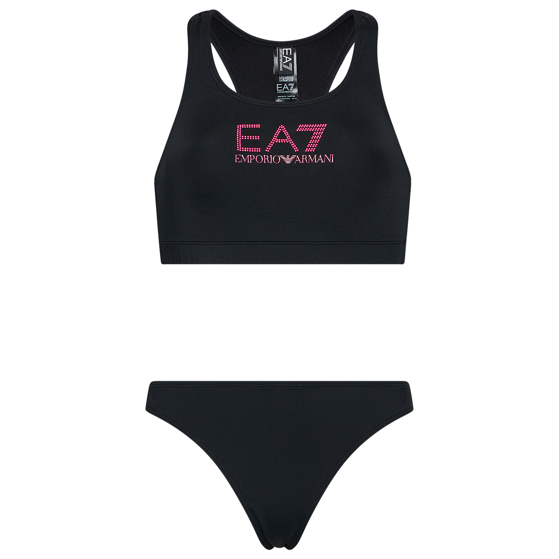 EA7 Emporio Armani Bikini 911076 1P402 00020 Negru - Pled.ro