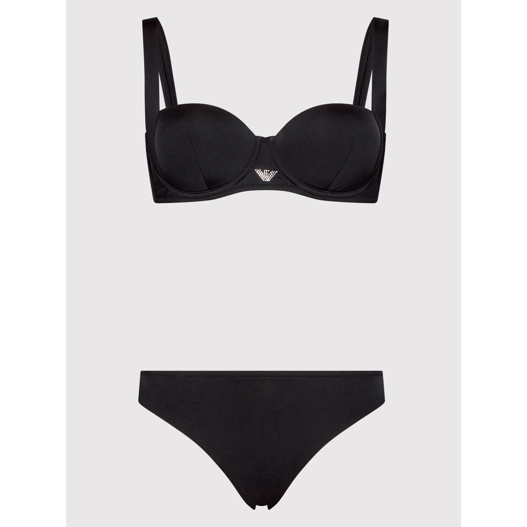 EA7 Emporio Armani Bikini 911114 2R402 00020 Negru - Pled.ro