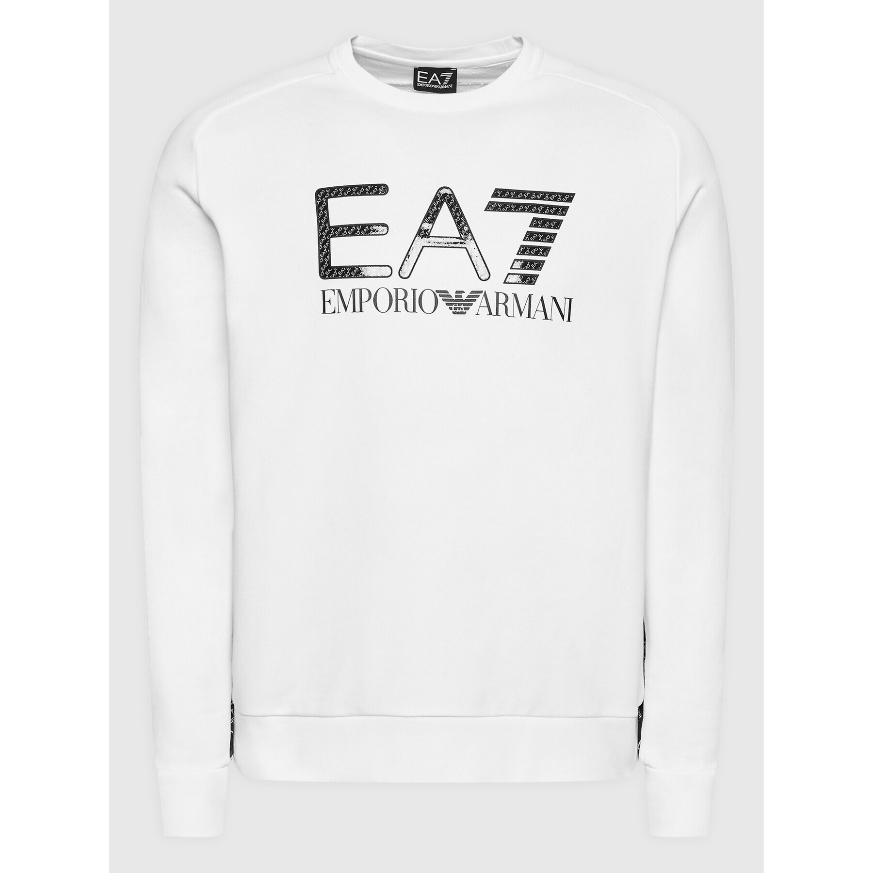 EA7 Emporio Armani Bluză 3LPM54 PJEQZ 1100 Alb Regular Fit - Pled.ro