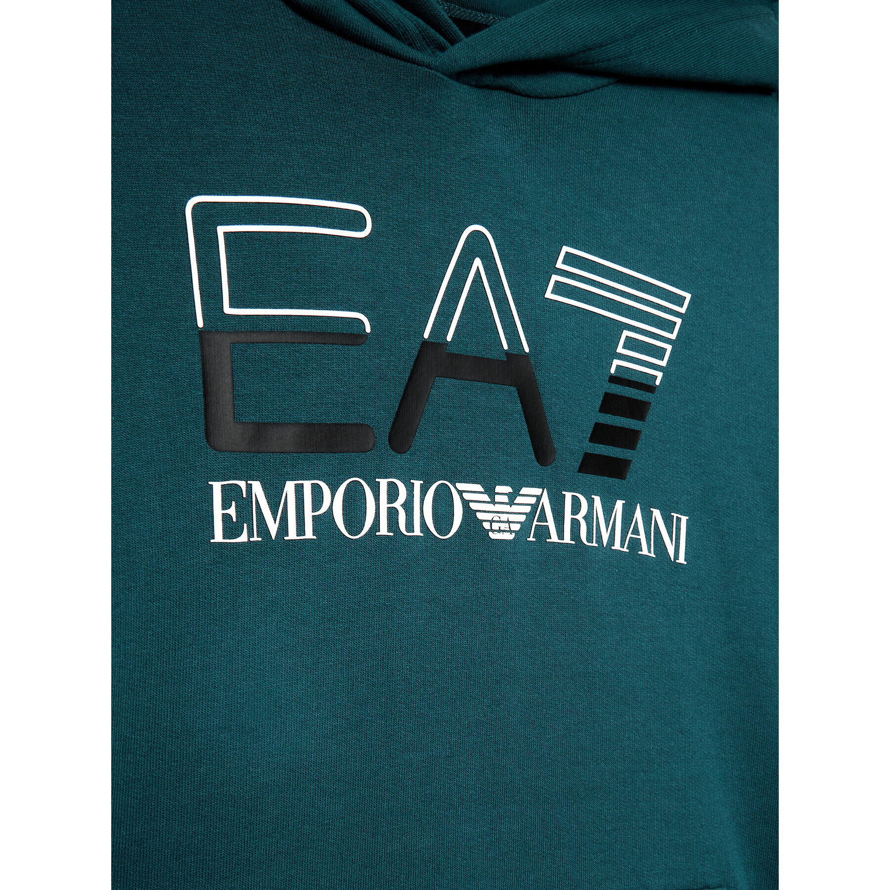 EA7 Emporio Armani Bluză 3RBM65 BJ05Z 1844 Verde Regular Fit - Pled.ro