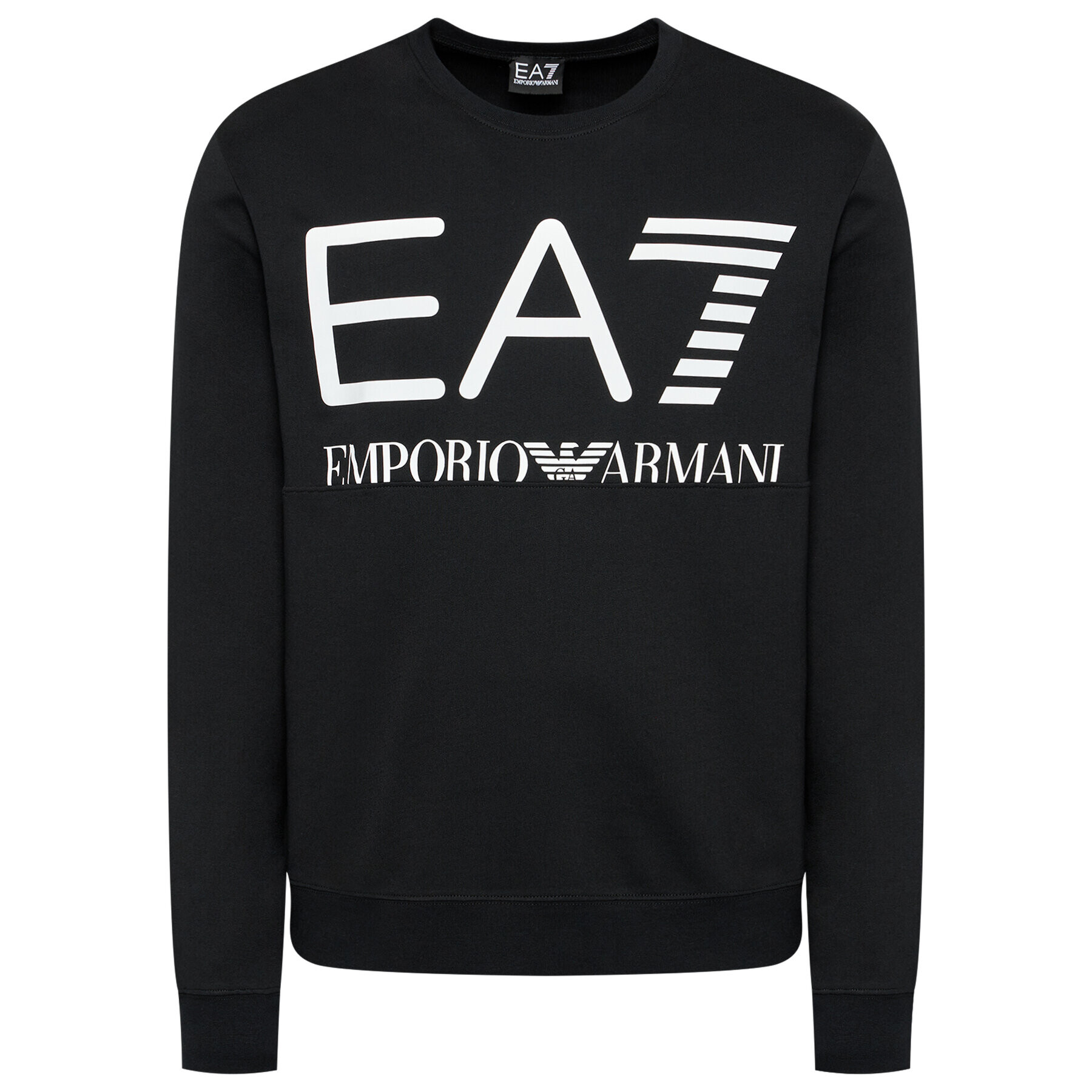 EA7 Emporio Armani Bluză 6KPM68 PJBWZ 1200 Negru Regular Fit - Pled.ro