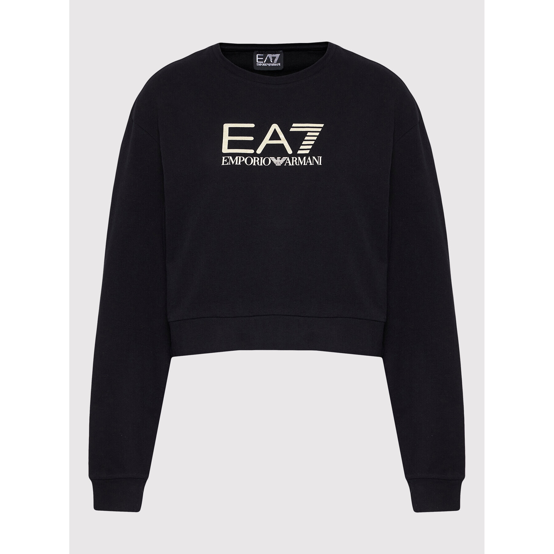 EA7 Emporio Armani Bluză 6KTM07 TJCQZ 0200 Negru Regular Fit - Pled.ro