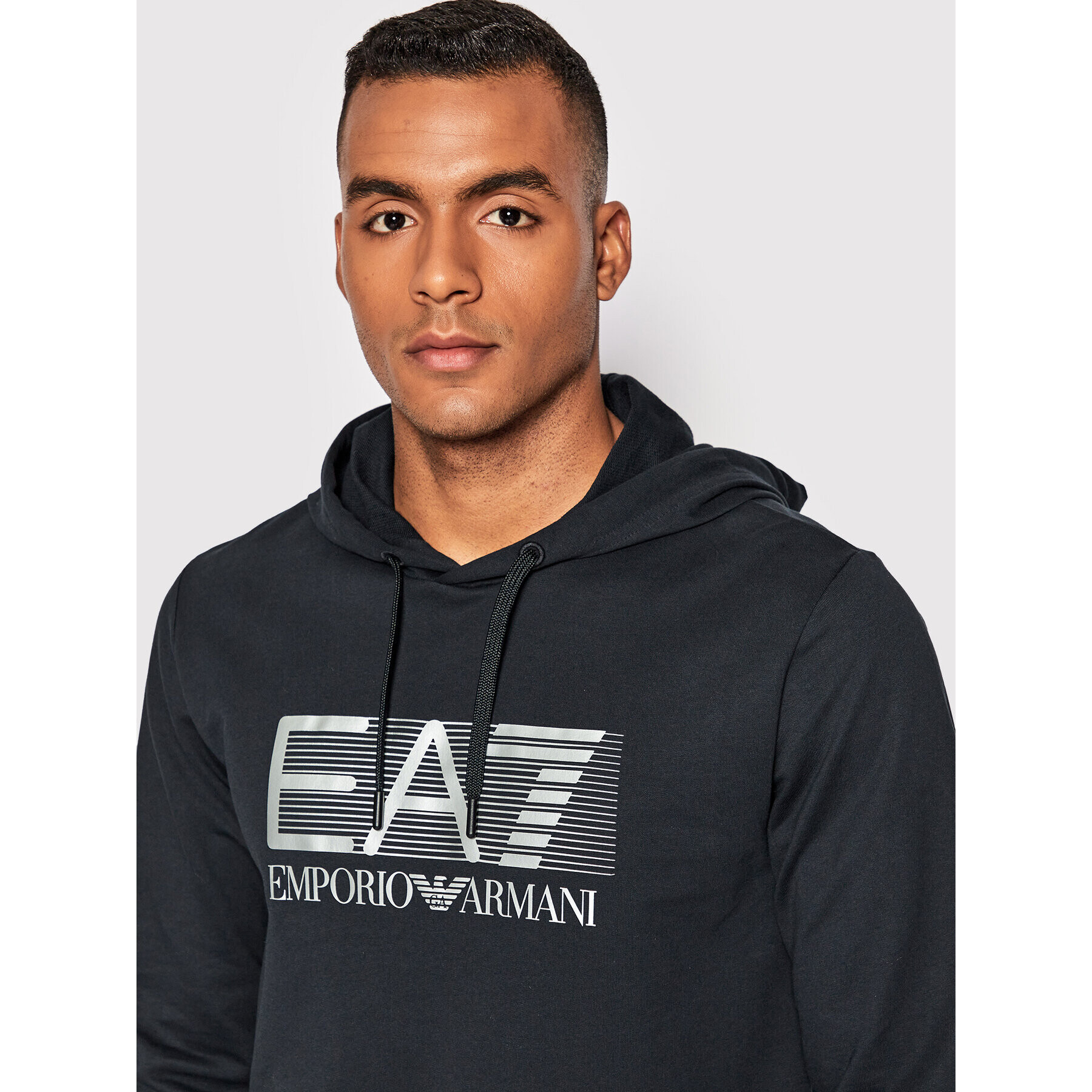 EA7 Emporio Armani Bluză 6LPM62 PJ05Z 0578 Bleumarin Regular Fit - Pled.ro