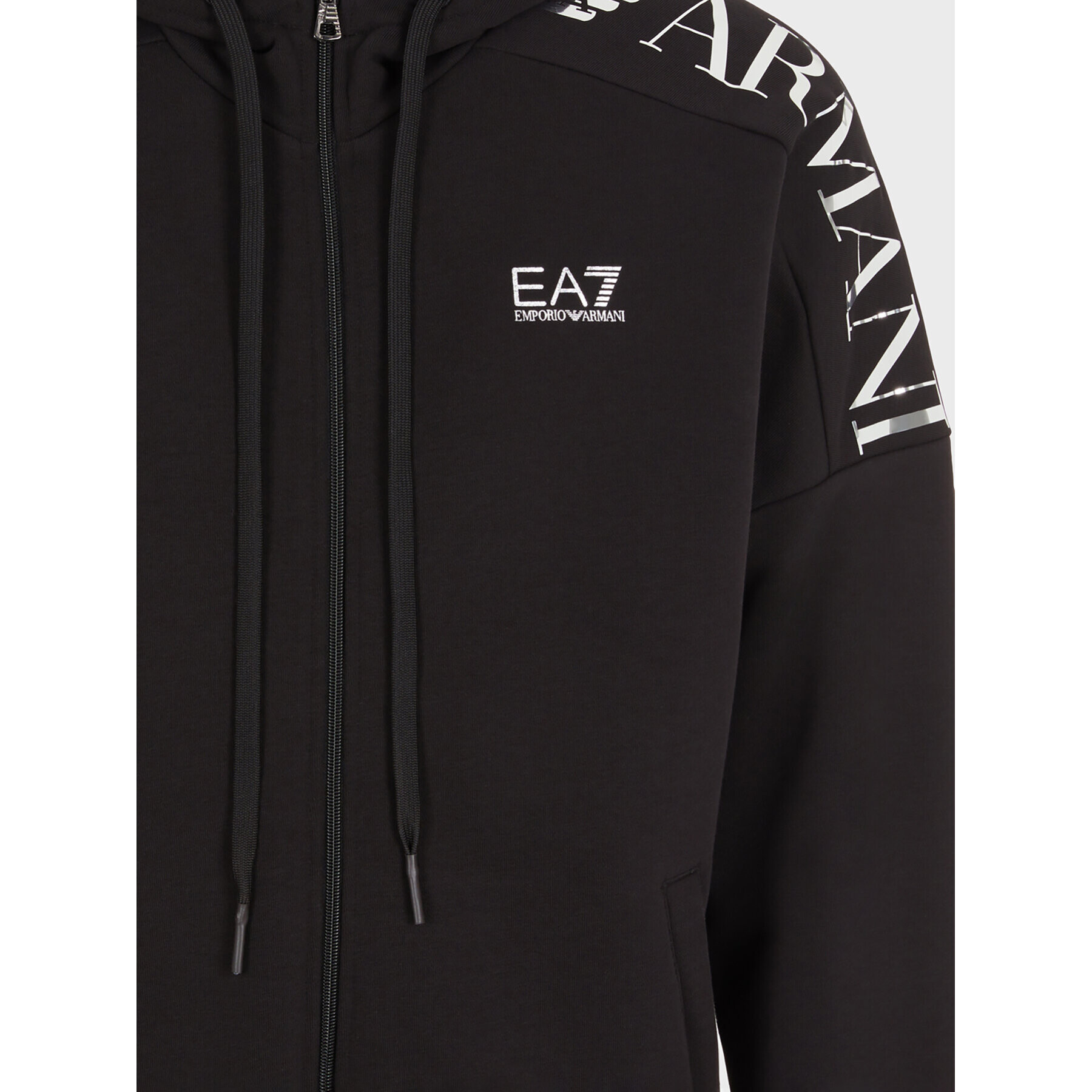 EA7 Emporio Armani Bluză 6RPM24 PJHLZ 1200 Negru Regular Fit - Pled.ro