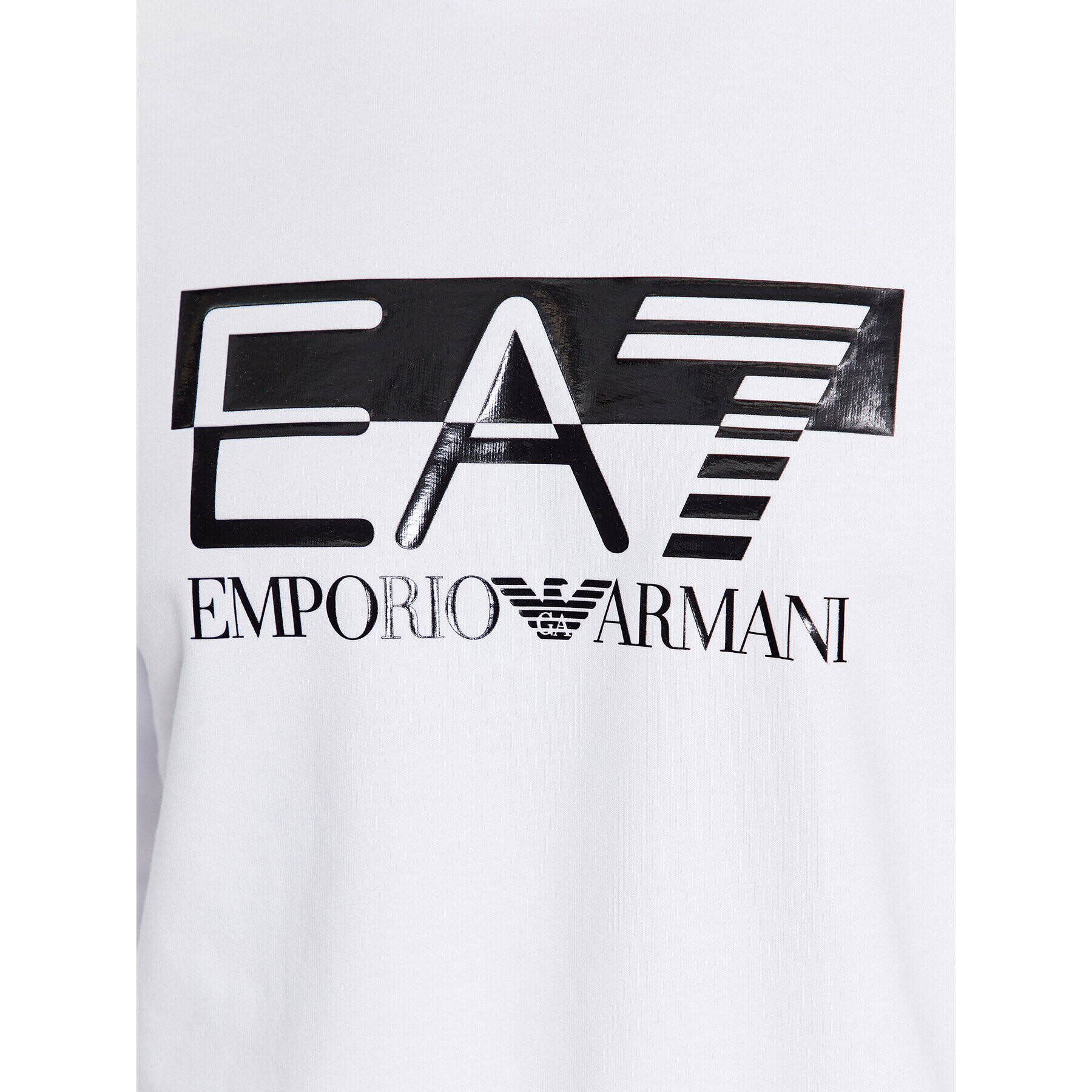 EA7 Emporio Armani Bluză 6RPM60 PJ05Z 0100 Alb Regular Fit - Pled.ro