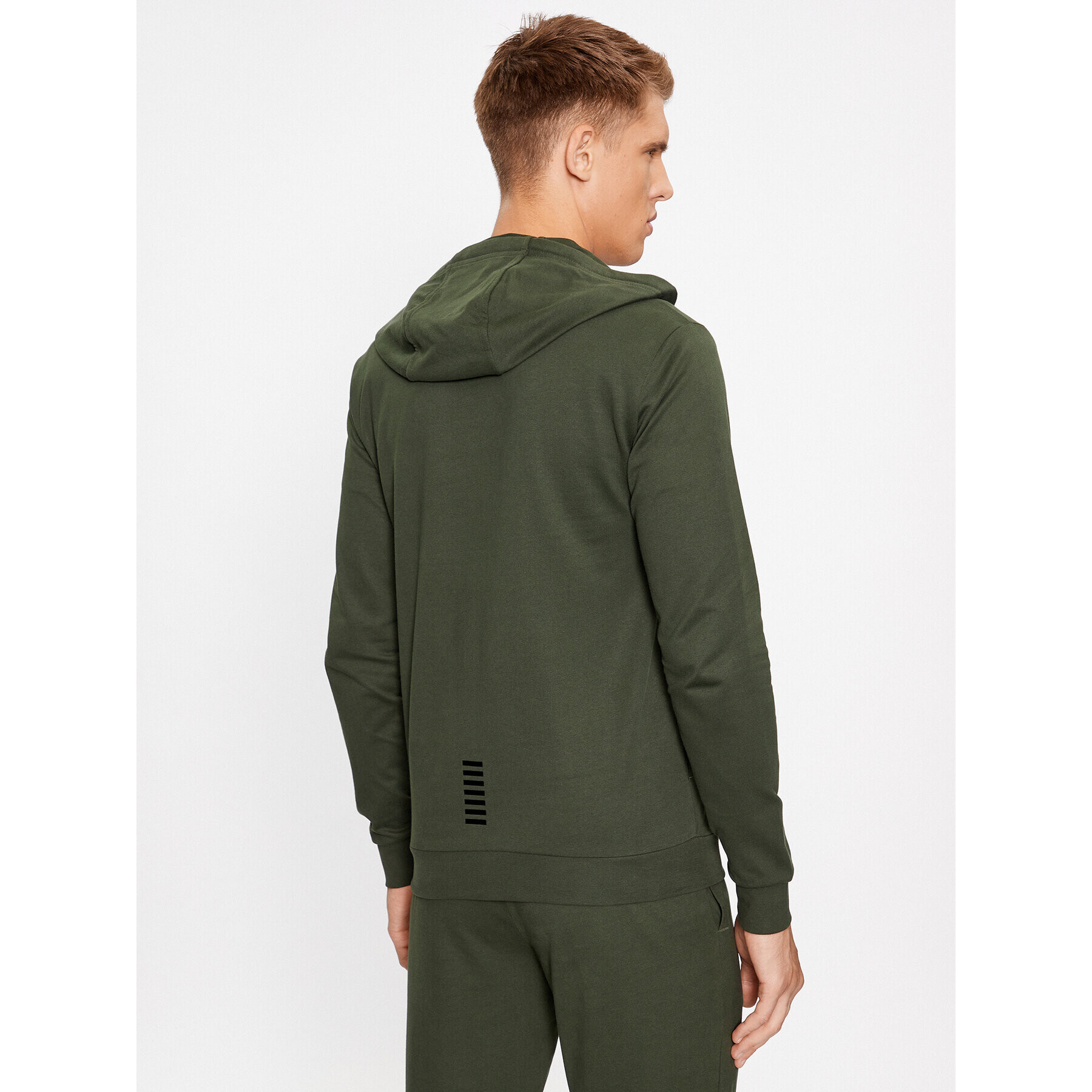 EA7 Emporio Armani Bluză 8NPM03 PJ05Z 1845 Verde Regular Fit - Pled.ro