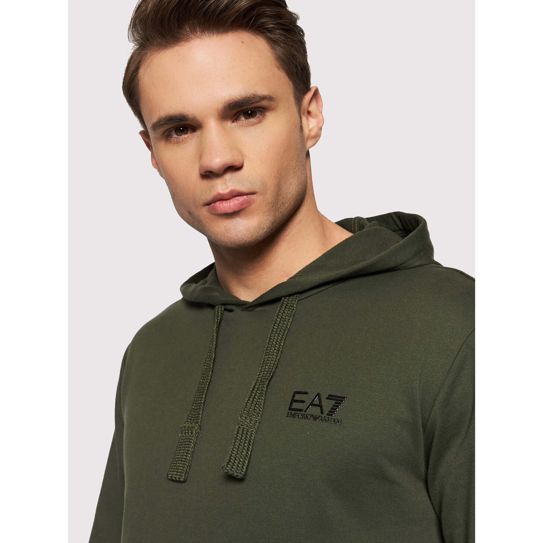 EA7 Emporio Armani Bluză 8NPM04 PJ05Z 1852 Verde Regular Fit - Pled.ro