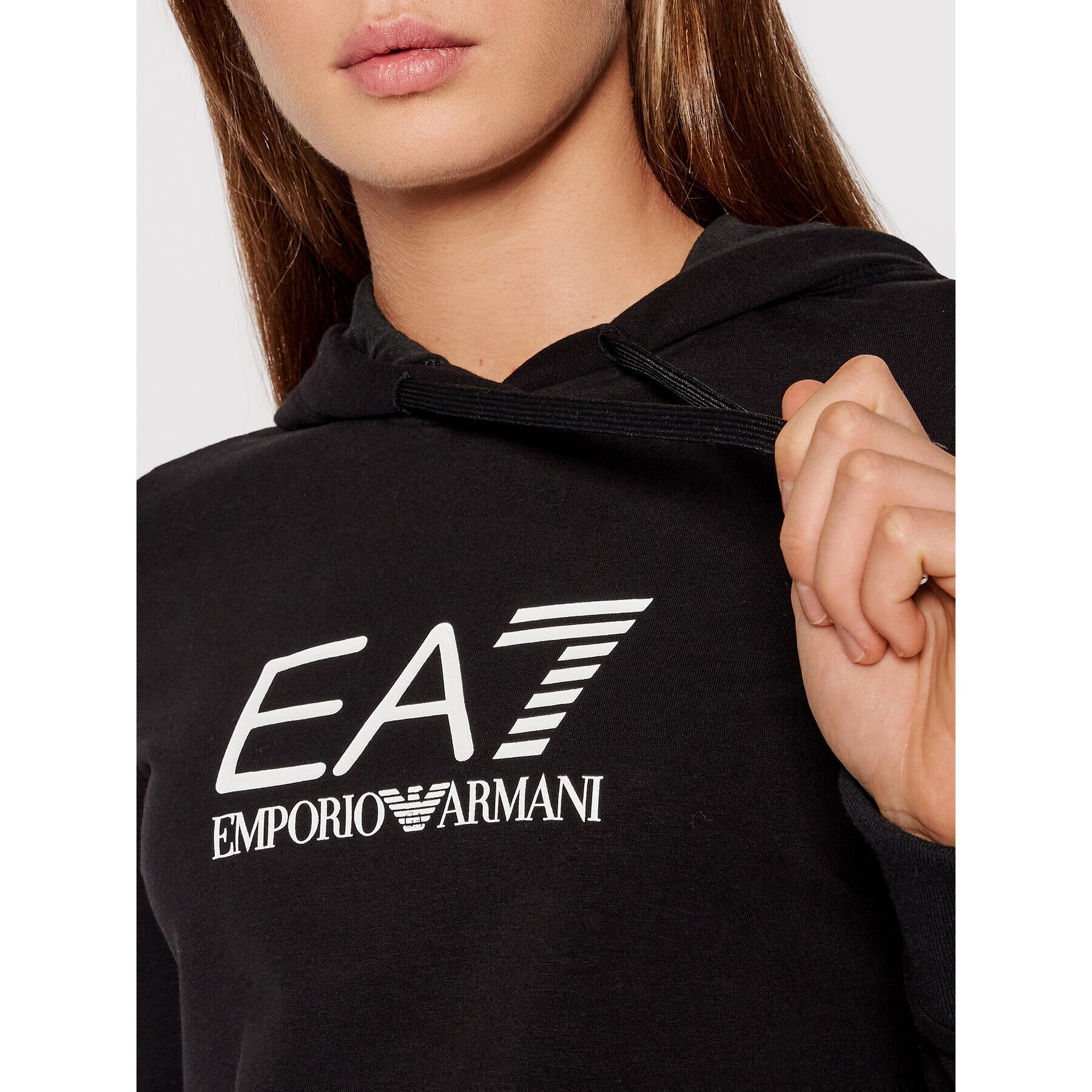 EA7 Emporio Armani Bluză 8NTM36 TJCQZ 1200 Negru Regular Fit - Pled.ro