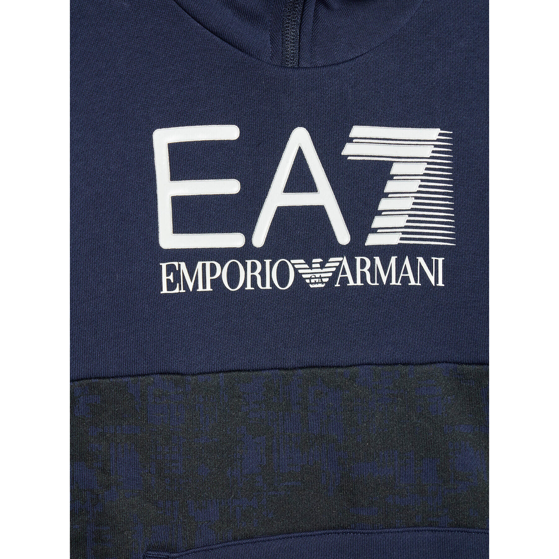 EA7 Emporio Armani Bluză 6LBM59 BJEXZ 1554 Bleumarin Regular Fit - Pled.ro