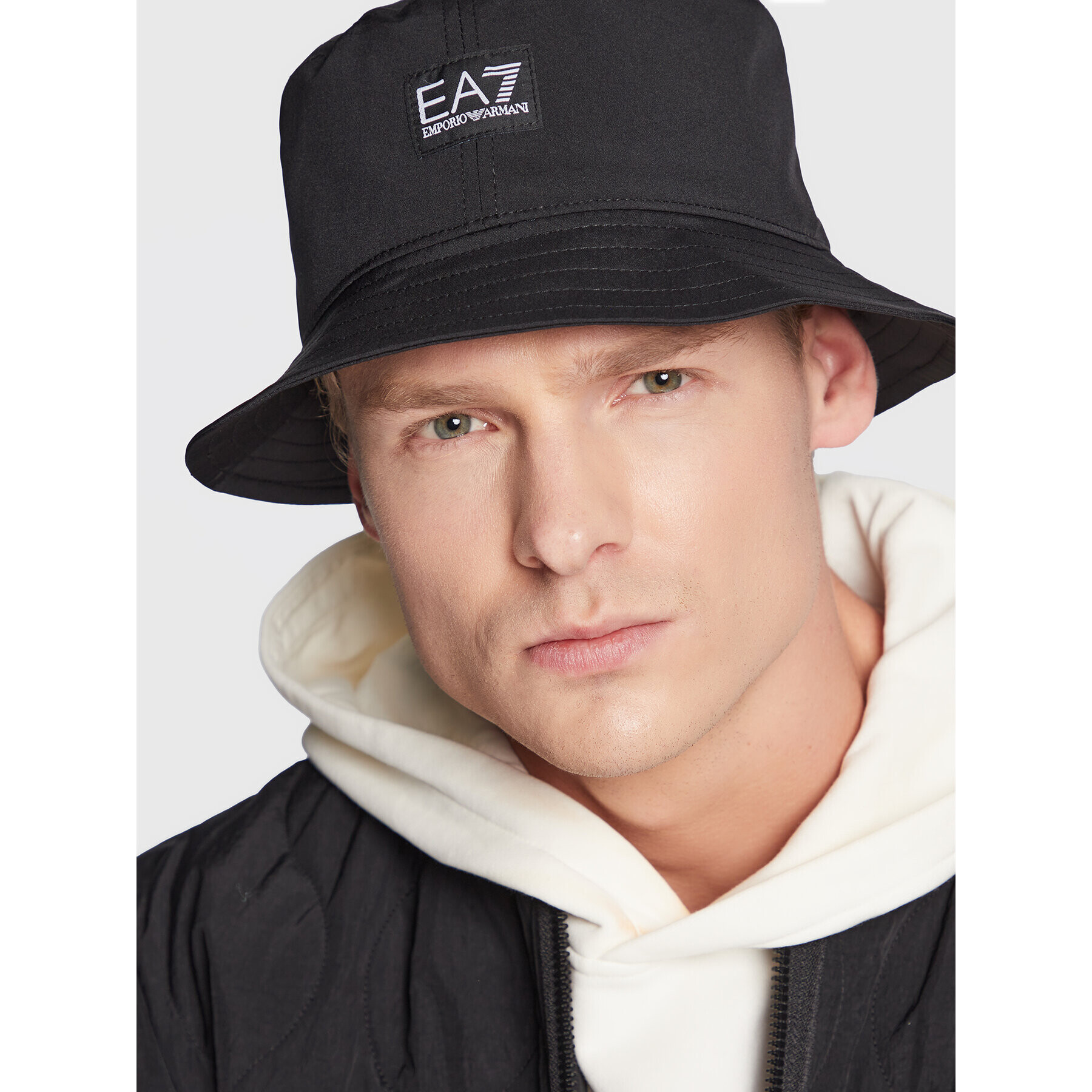 EA7 Emporio Armani Bucket Hat 244700 2F100 00020 Negru - Pled.ro