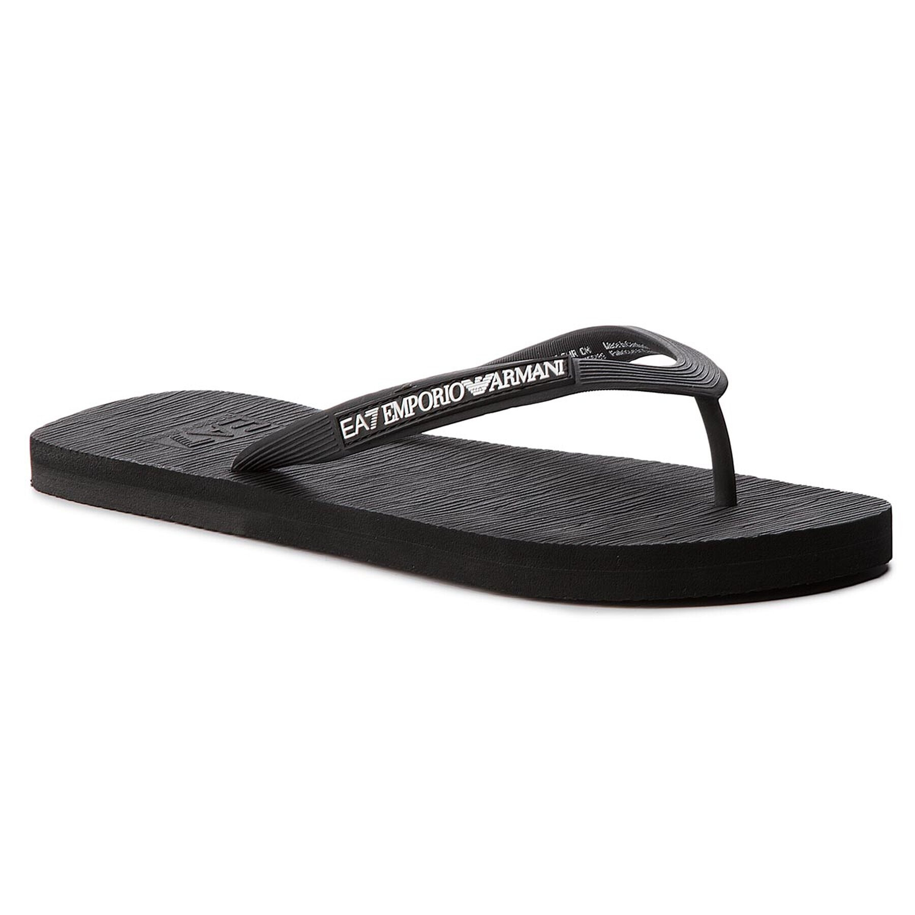 EA7 Emporio Armani Flip flop XCQ002 XCC08 A120 Negru - Pled.ro