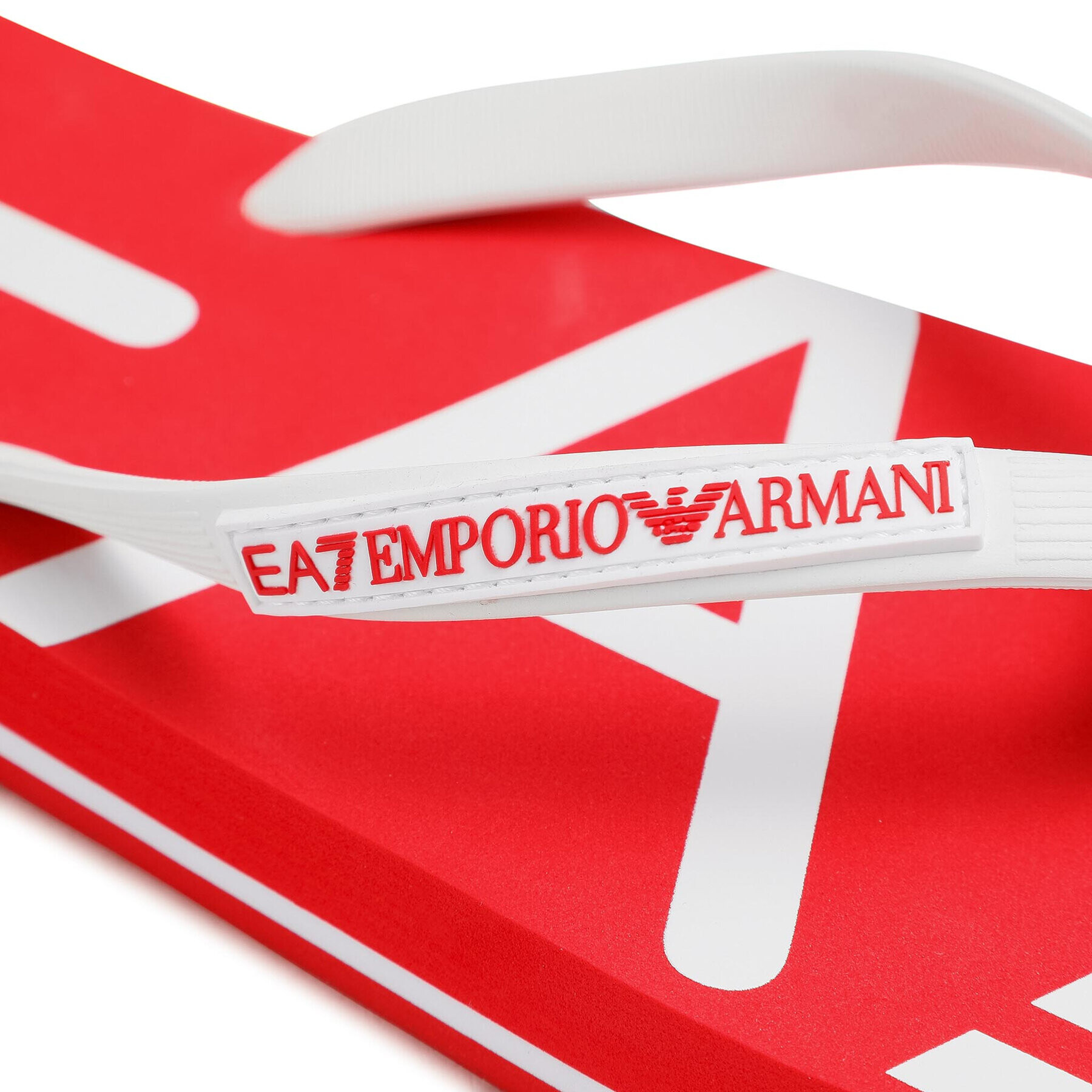 EA7 Emporio Armani Flip flop XCQ004 XK196 A134 Alb - Pled.ro