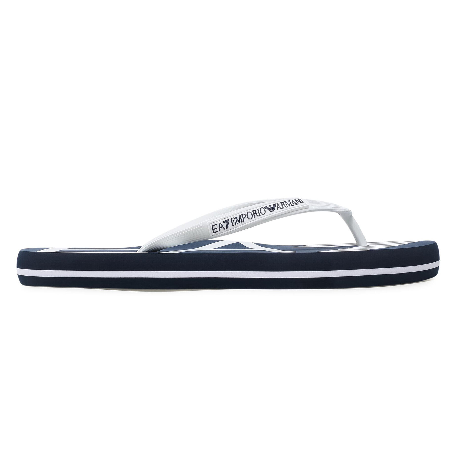 EA7 Emporio Armani Flip flop XCQ004 XK196 N527 Alb - Pled.ro