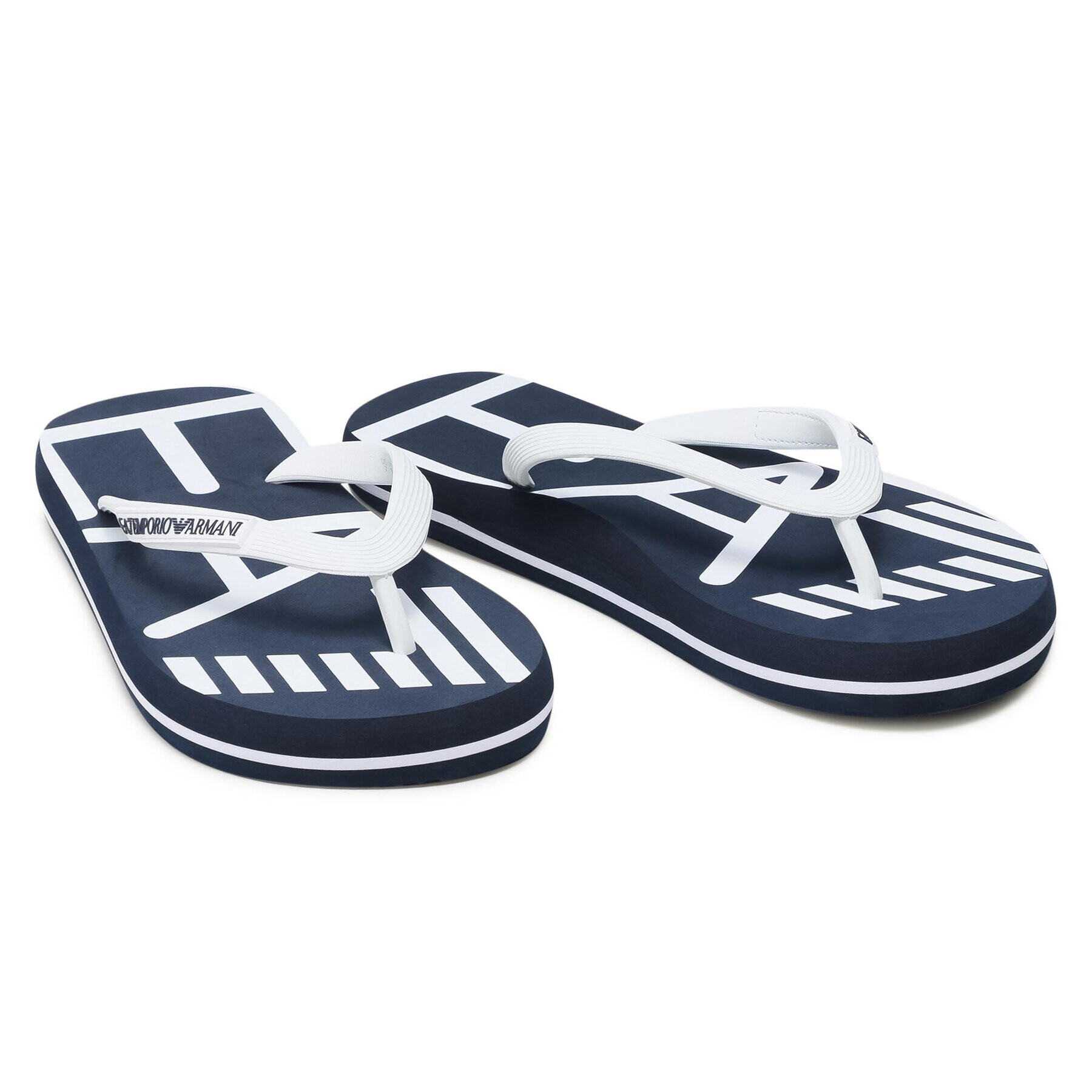 EA7 Emporio Armani Flip flop XCQ004 XK196 N527 Alb - Pled.ro