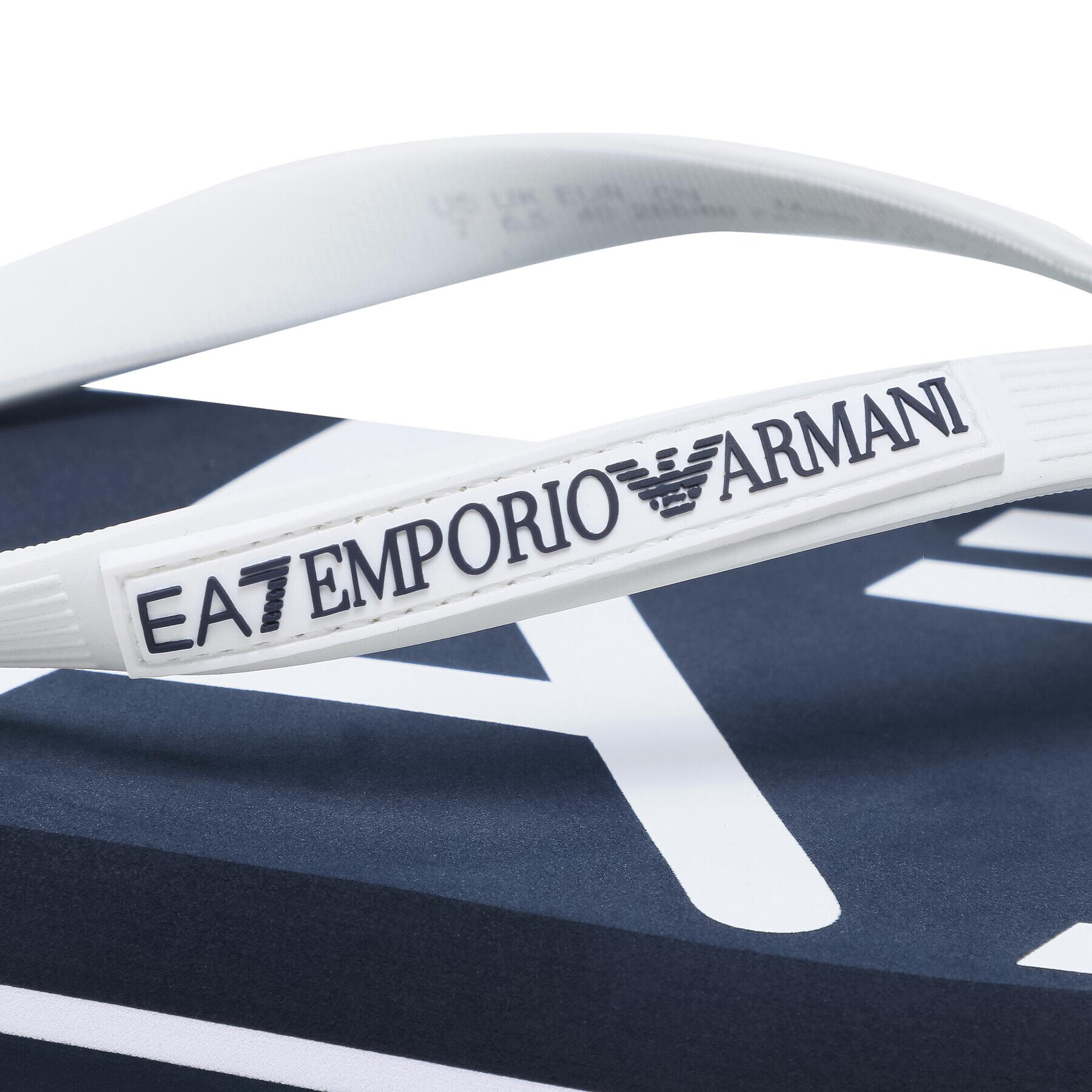 EA7 Emporio Armani Flip flop XCQ004 XK196 N527 Alb - Pled.ro