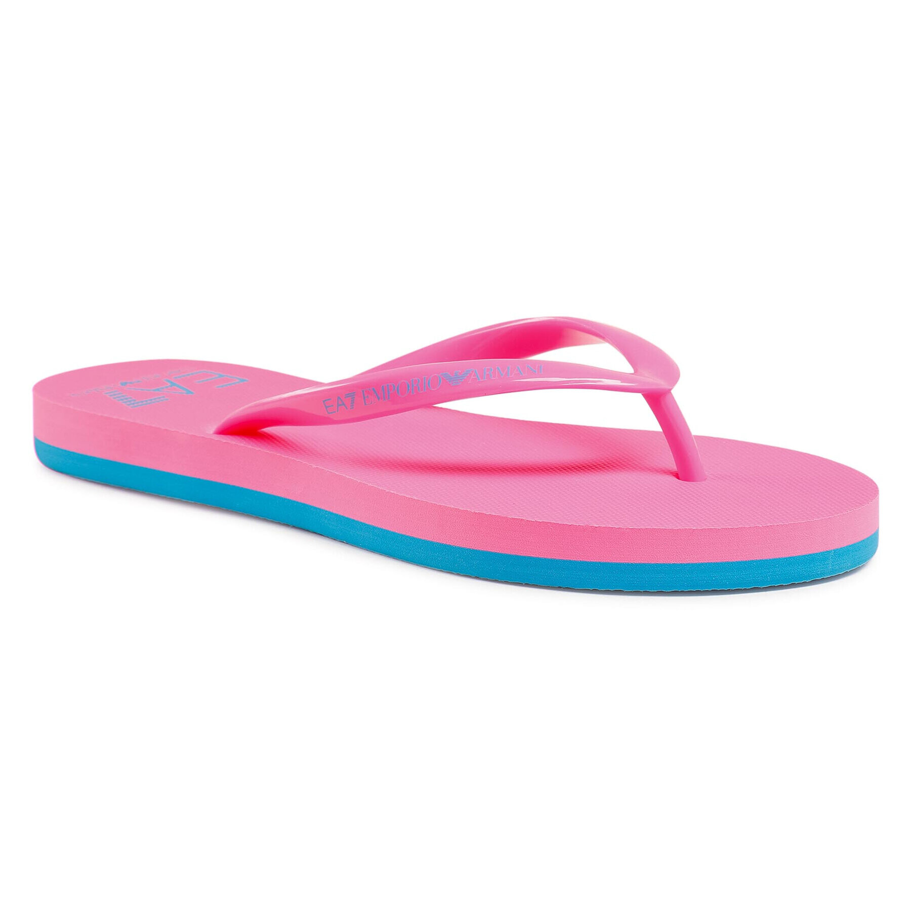 EA7 Emporio Armani Flip flop XFQ001 XK085 N533 Roz - Pled.ro