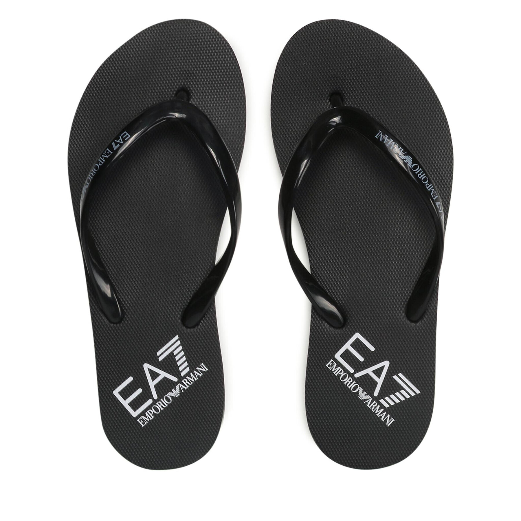 EA7 Emporio Armani Flip flop XFQ013 XK085 A120 Negru - Pled.ro