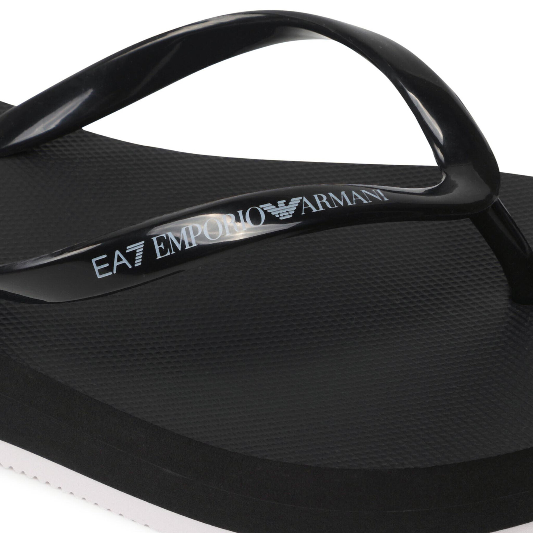 EA7 Emporio Armani Flip flop XFQ013 XK085 A120 Negru - Pled.ro