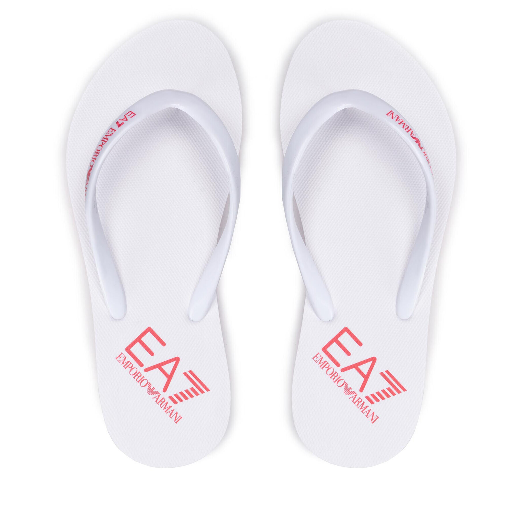 EA7 Emporio Armani Flip flop XFQ013 XK085 Q718 Alb - Pled.ro