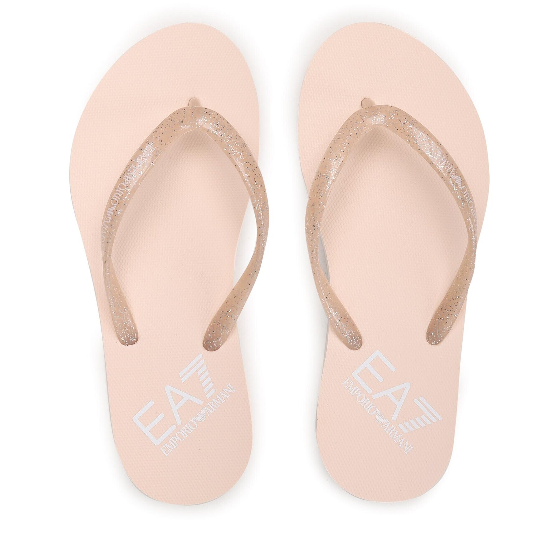 EA7 Emporio Armani Flip flop XFQ013 XK322 S465 Roz - Pled.ro