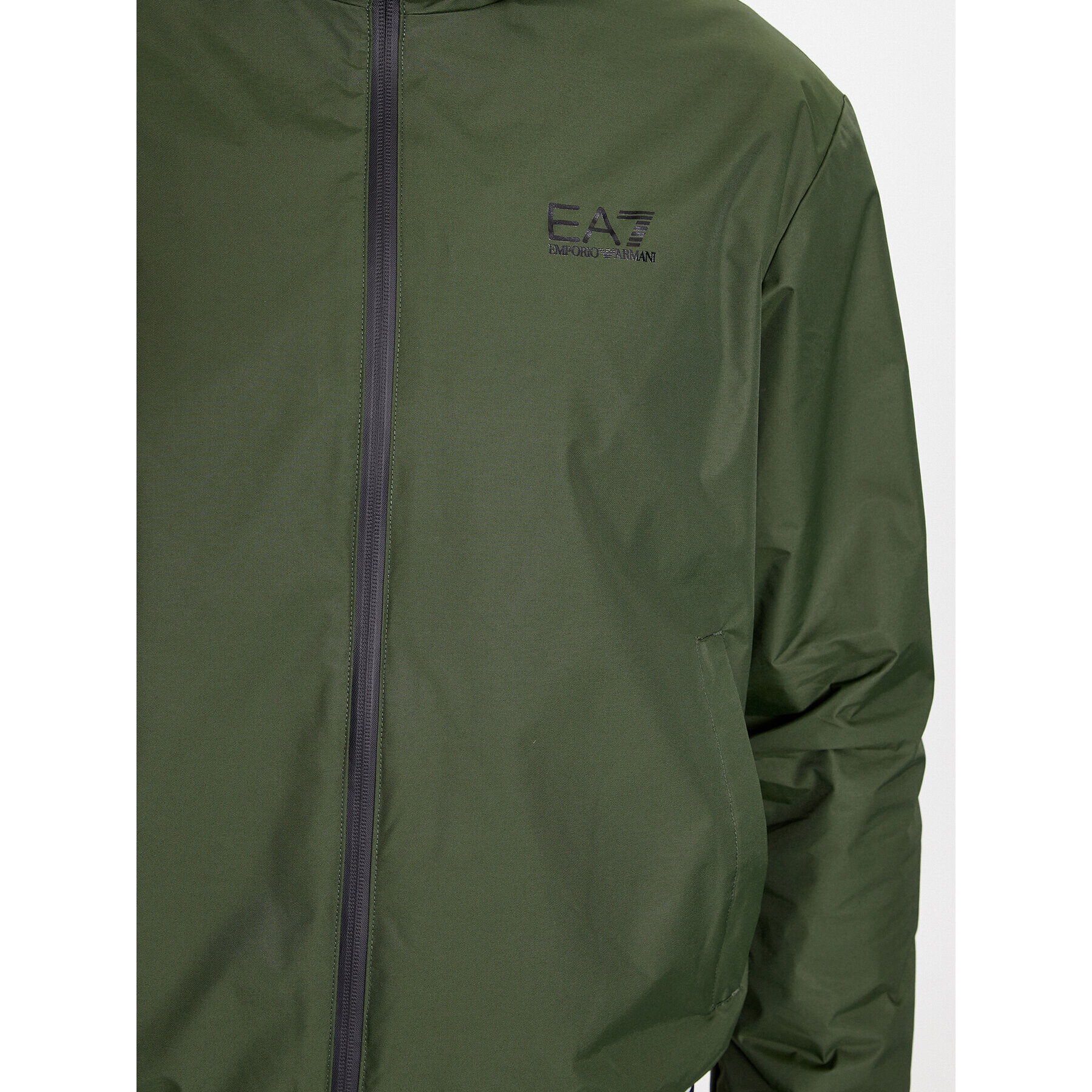 EA7 Emporio Armani Geacă 6RPB08 PN27Z 1845 Verde Regular Fit - Pled.ro