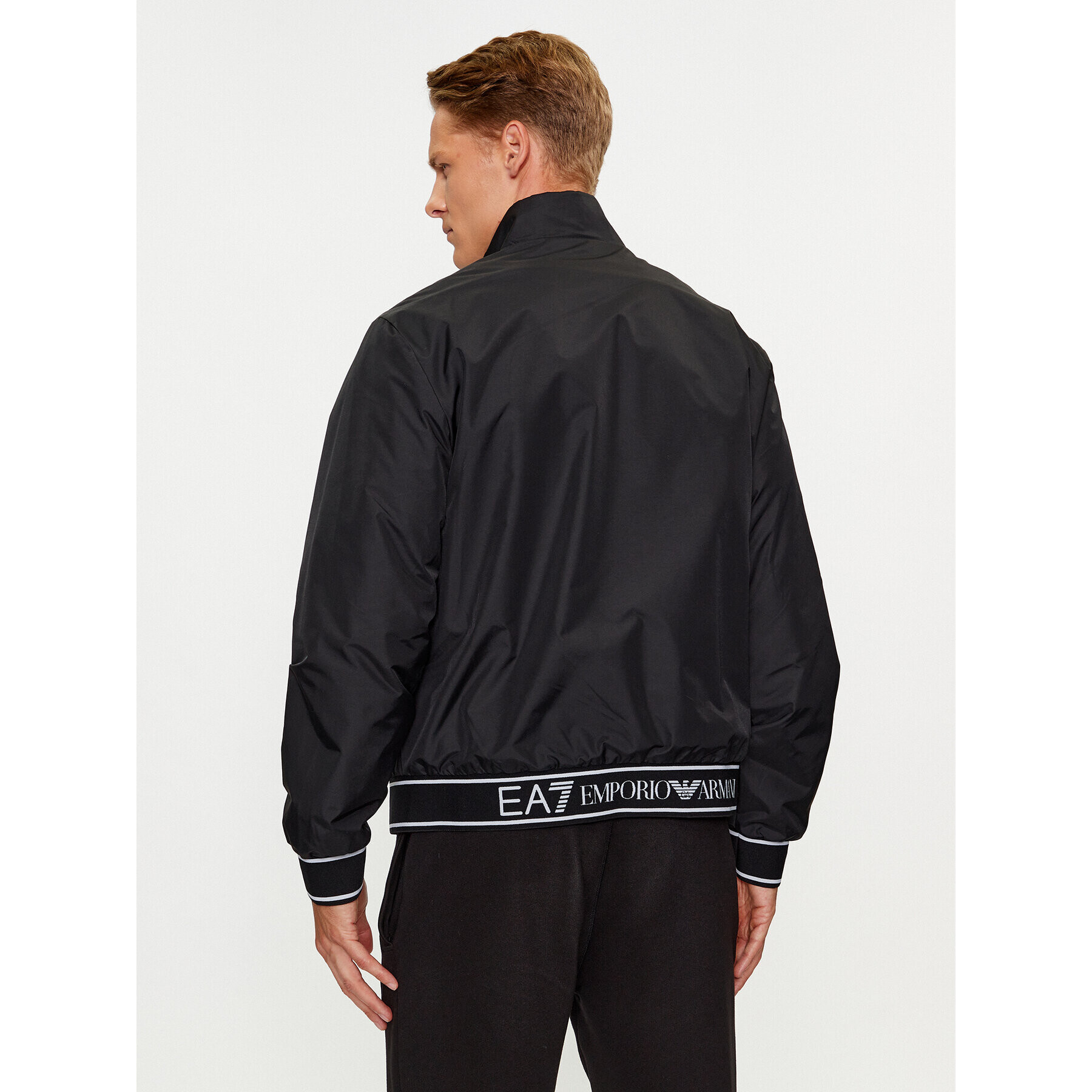 EA7 Emporio Armani Geacă bomber 6RPB07 PN27Z 1200 Negru Regular Fit - Pled.ro