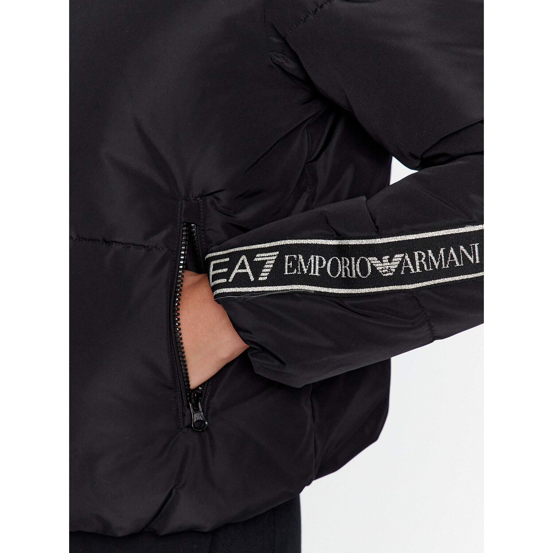 EA7 Emporio Armani Geacă din puf 6RTB25 TN8AZ 1200 Negru Regular Fit - Pled.ro