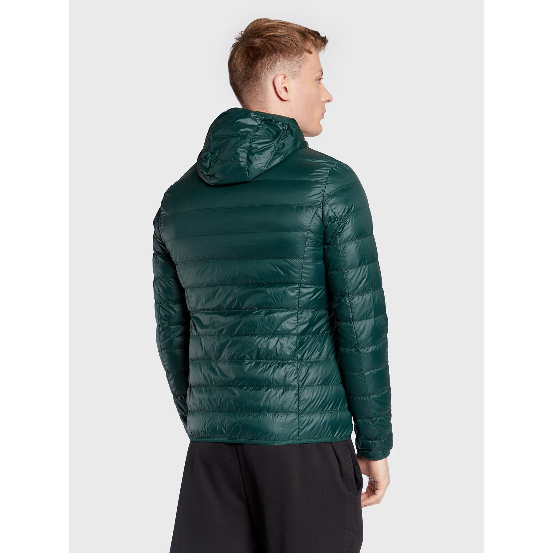 EA7 Emporio Armani Geacă din puf 8NPB02 PN29Z 1860 Verde Regular Fit - Pled.ro