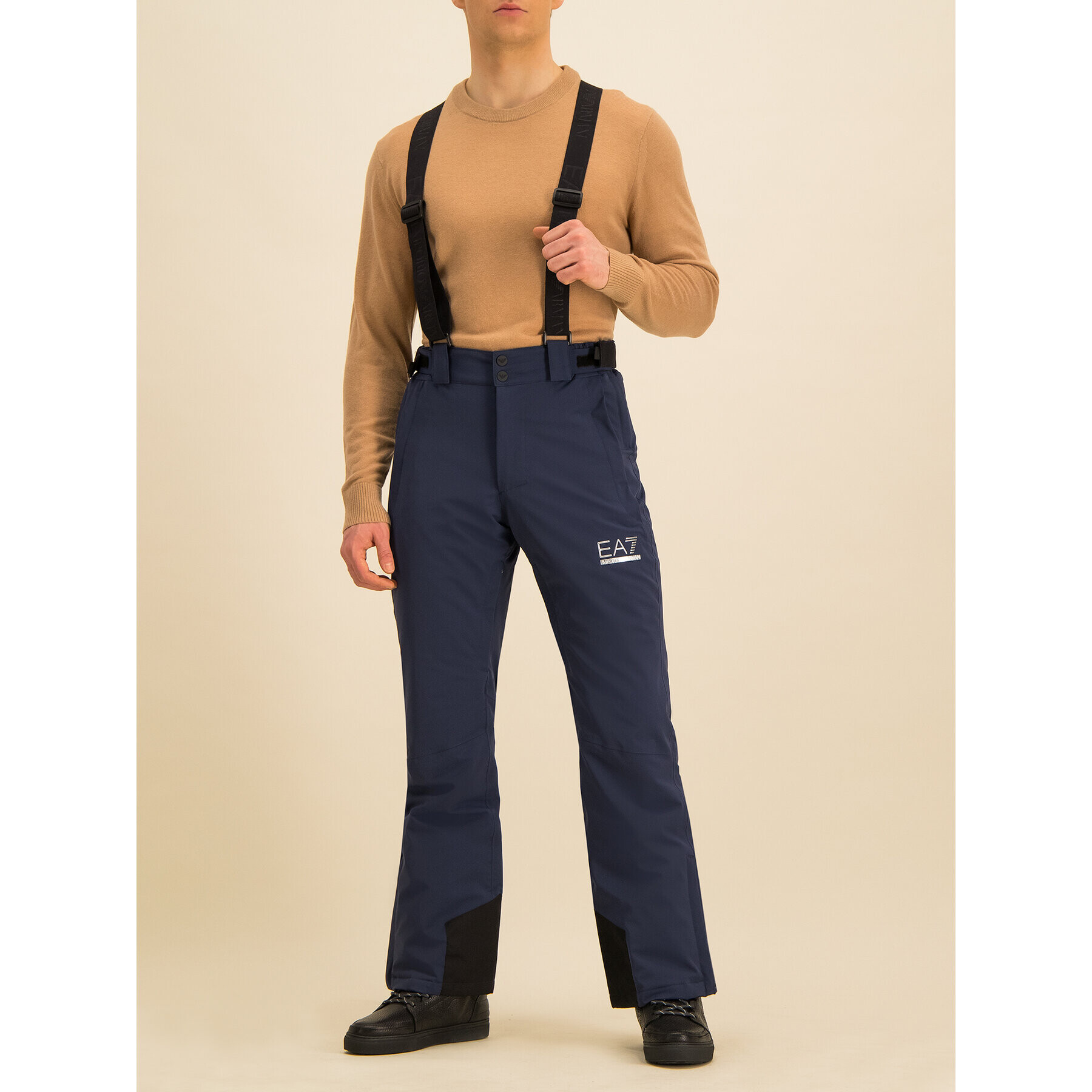 EA7 Emporio Armani Pantaloni de schi 6GPP05 PNQ7Z 1554 Bleumarin Regular Fit - Pled.ro