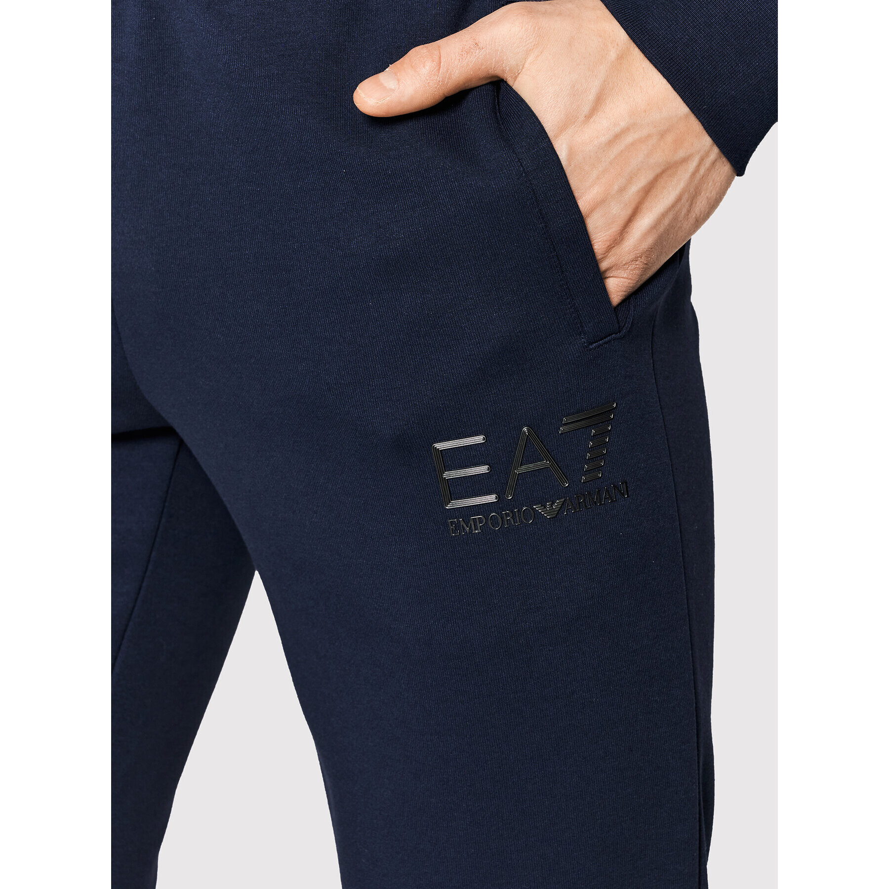 EA7 Emporio Armani Pantaloni trening 3LPP78 PJARZ 1554 Bleumarin Regular Fit - Pled.ro