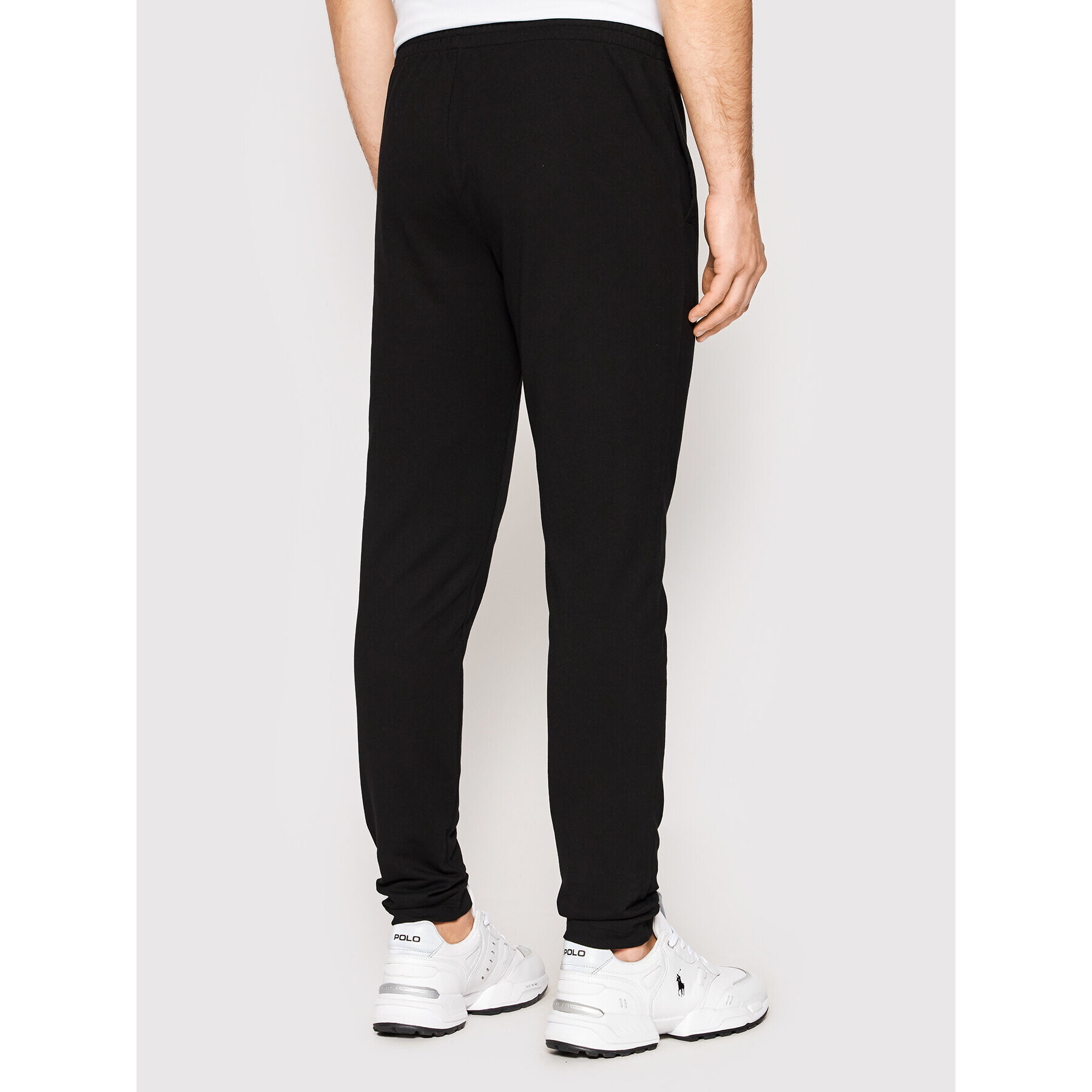 EA7 Emporio Armani Pantaloni trening 3LPP98 PJ05Z 1200 Negru Regular Fit - Pled.ro